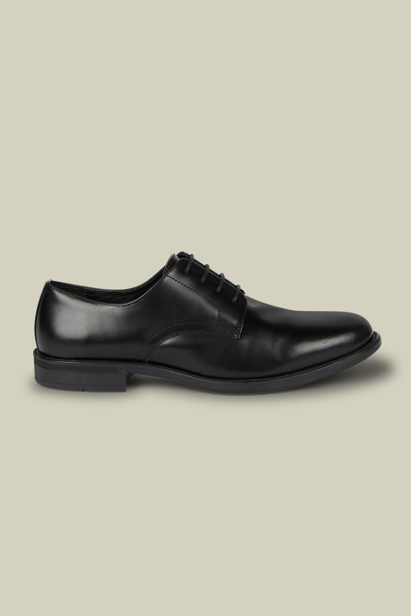 Derby-Schuh für Herren aus 100 % Echtleder mit Gummisohle image number 0