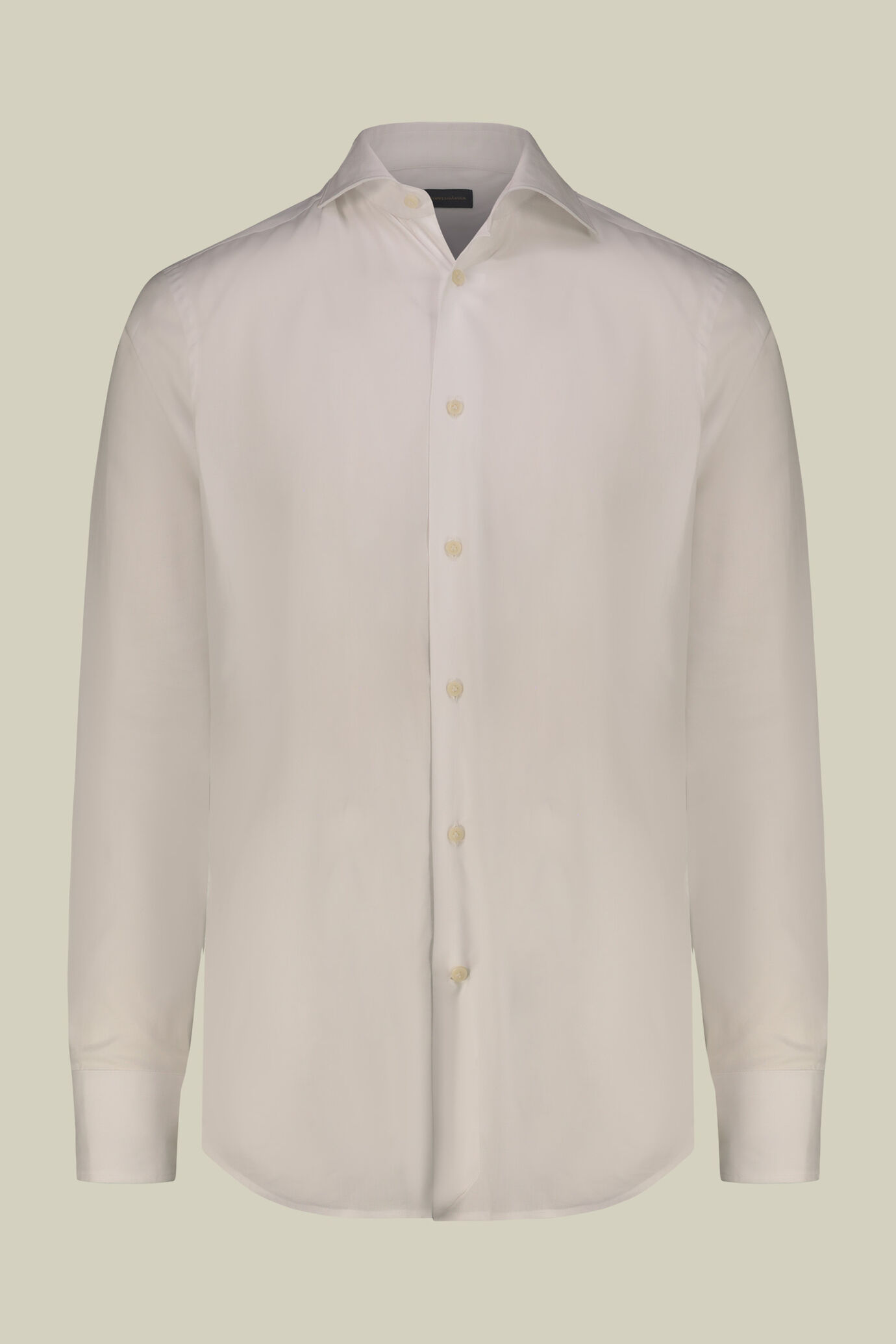Men's shirt in 100% cotton herringbone fabric suitable for cufflinks image number 4
