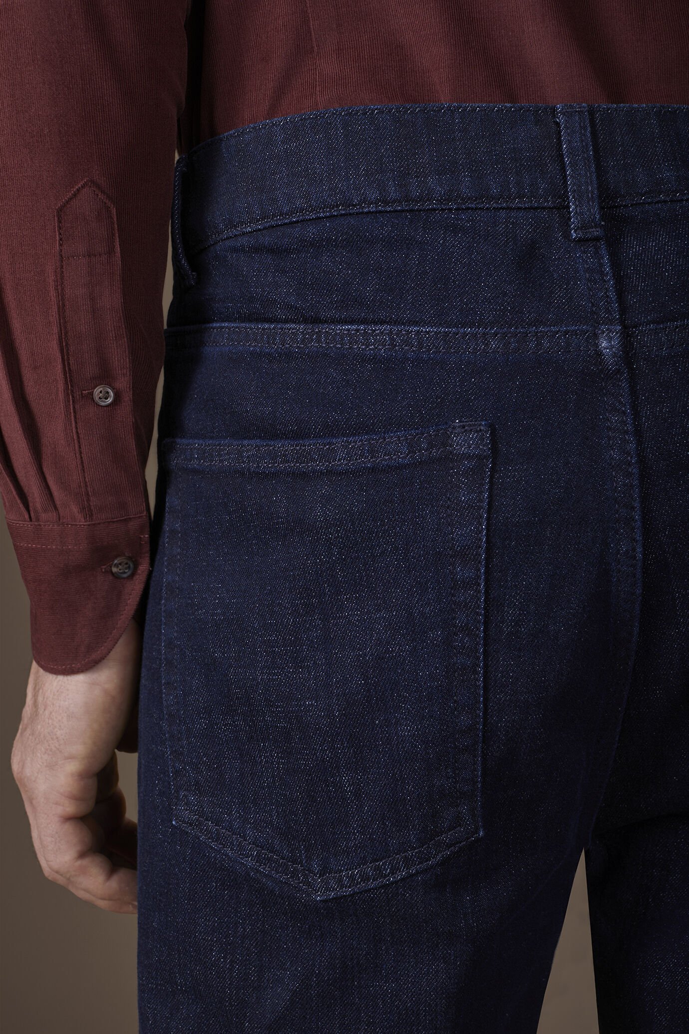 Jeans uomo 5 tasche regular fit image number 3