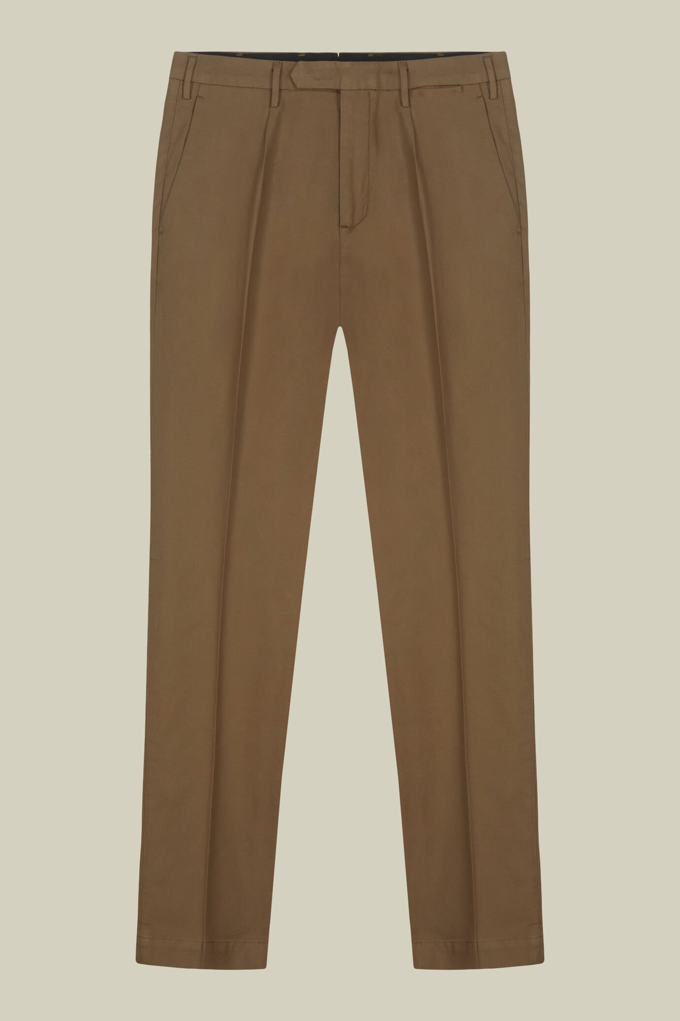 Pantalon classique pour homme en sergé coupe regular fit image number 4