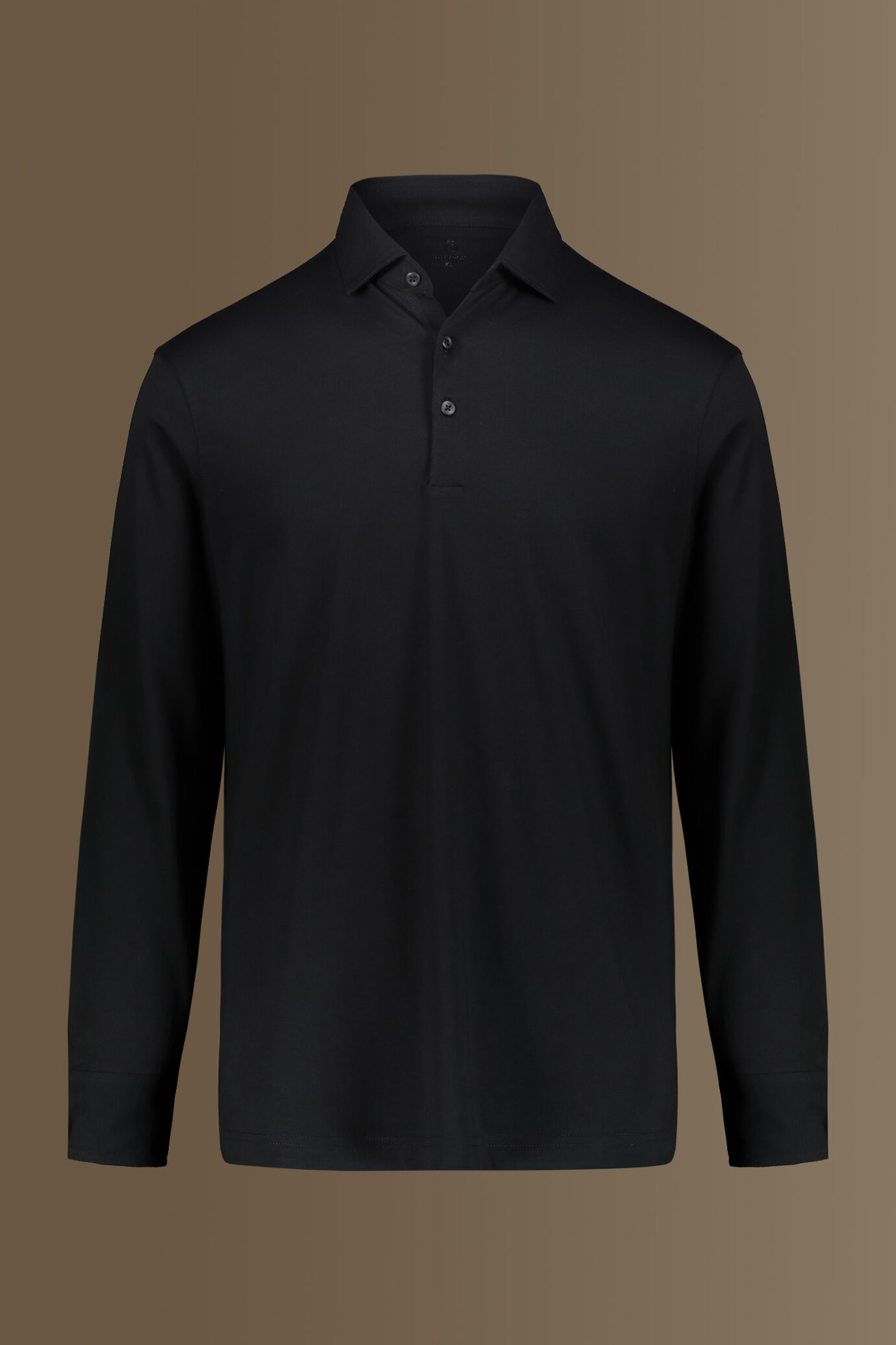 Polo manica lunga uomo 100% cotone supima image number 4
