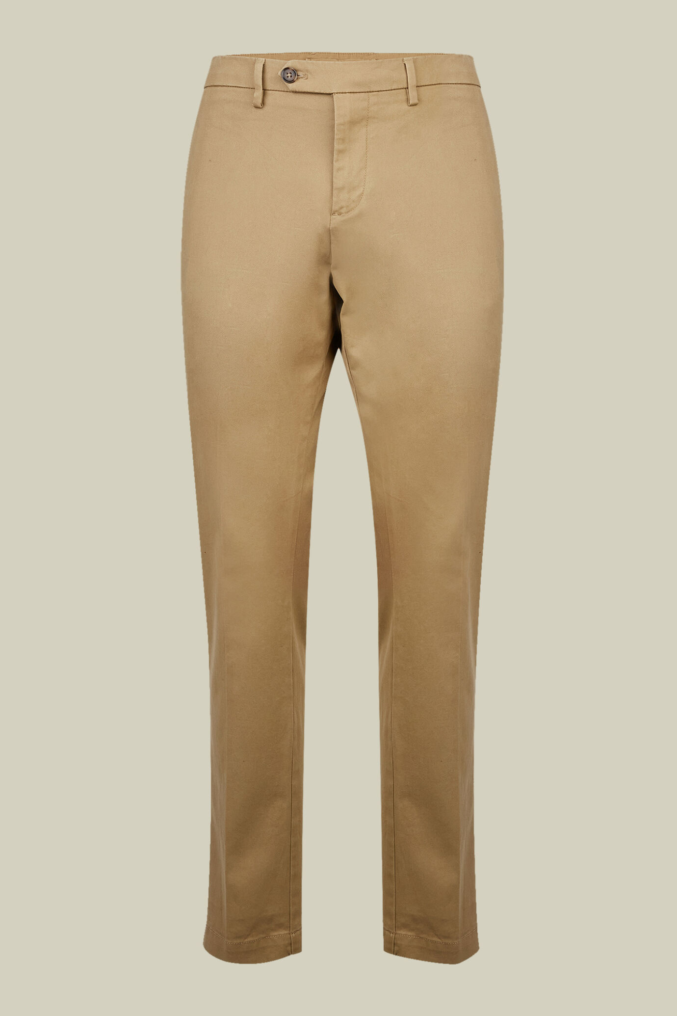 Klassische Herren-Chinohose aus Twill imit perfekter Passform