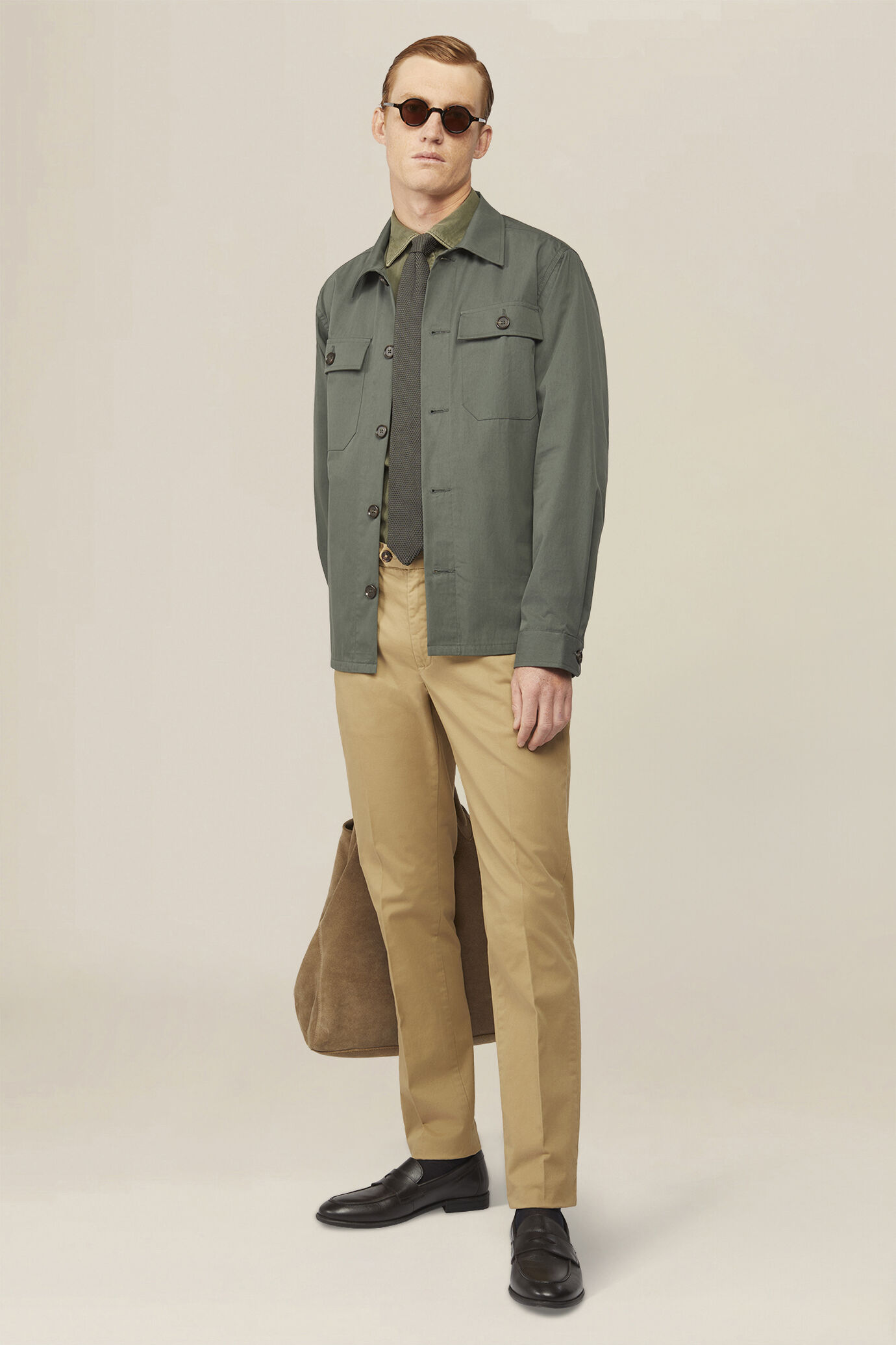 Giacca camicia uomo sfoderata regular fit image number 1