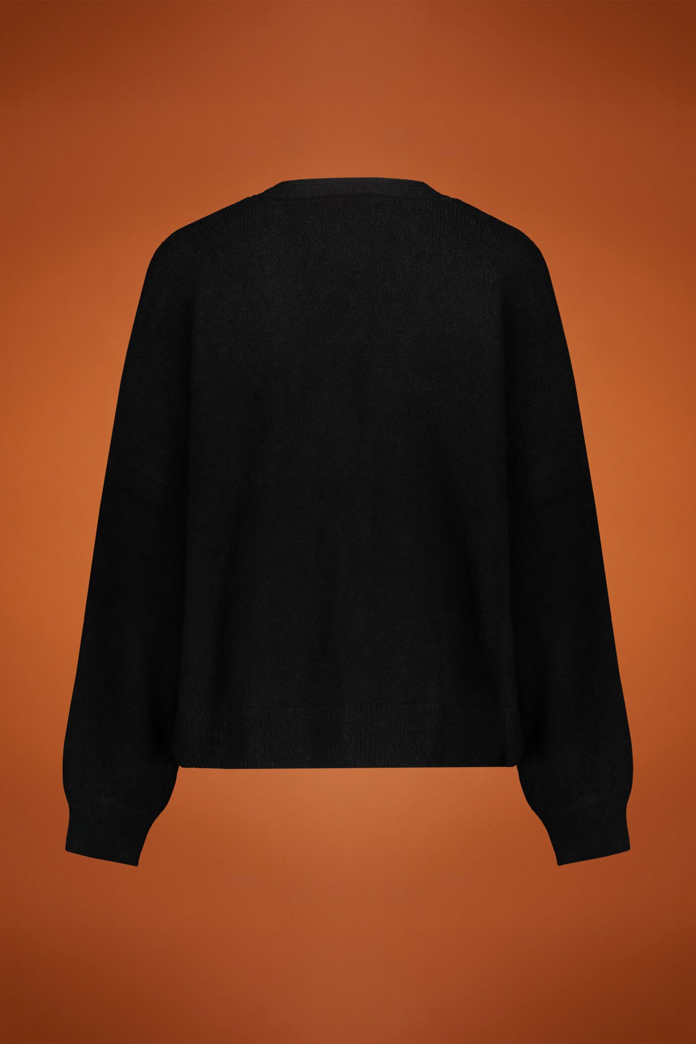 Cardigan à col en V en laine image number 1