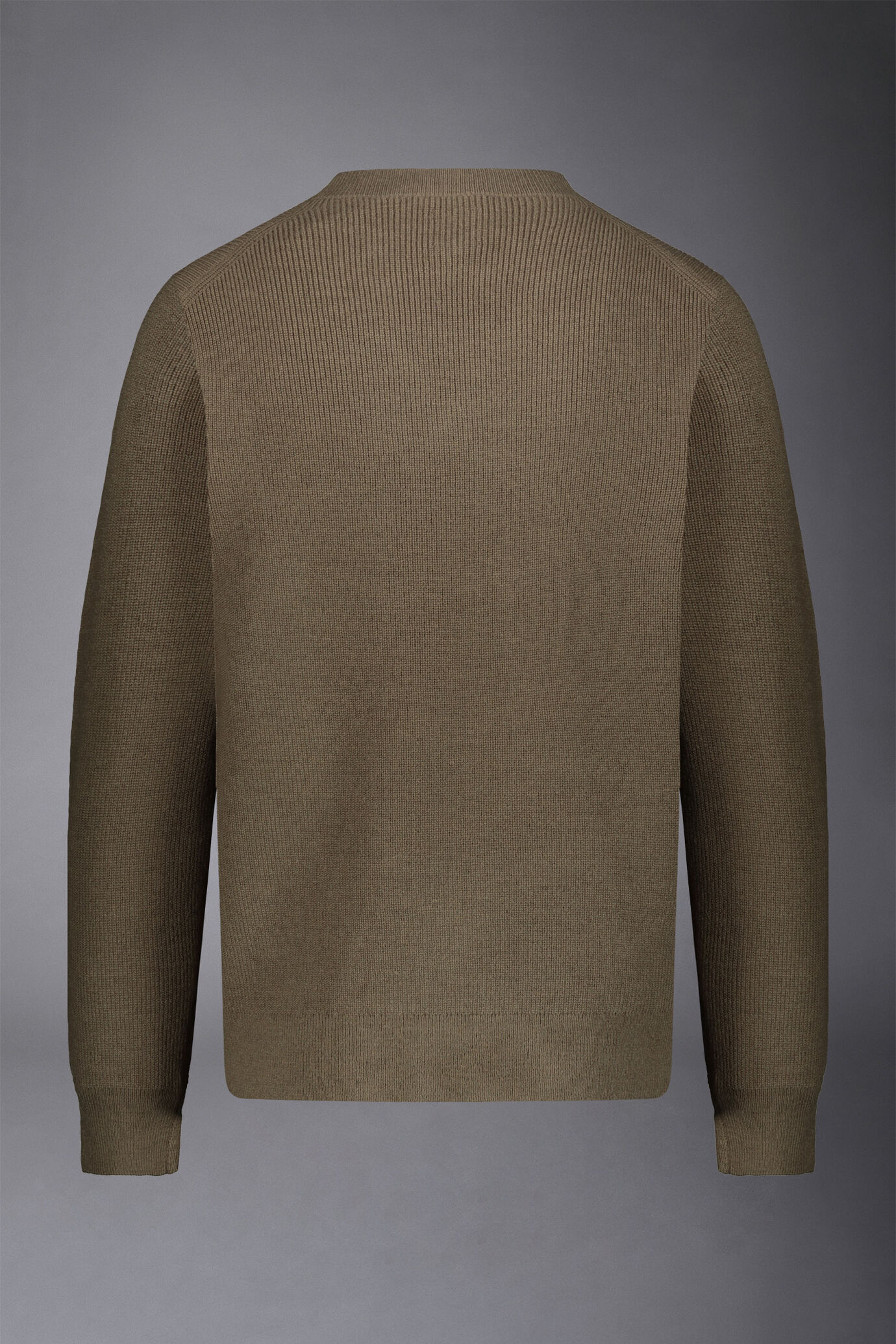 Pullover mit Rundhalsausschnitt und englischem Rippenstrick Regular Fit image number 5