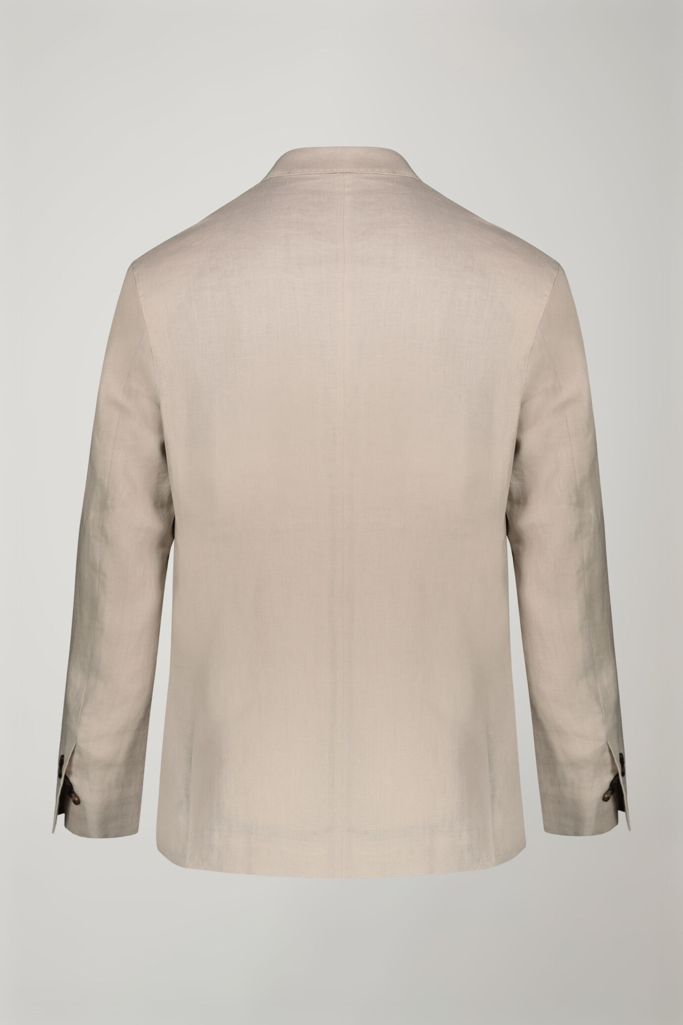 Single-breasted suit 100% Linen regular fit solid color image number 1