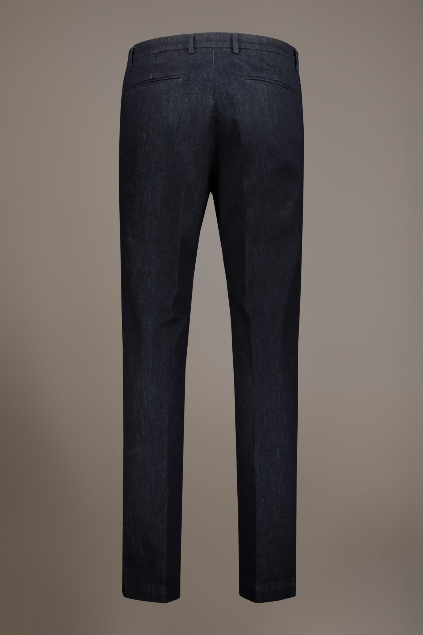 Jeans chino uomo regular fit tessuto denim image number 6