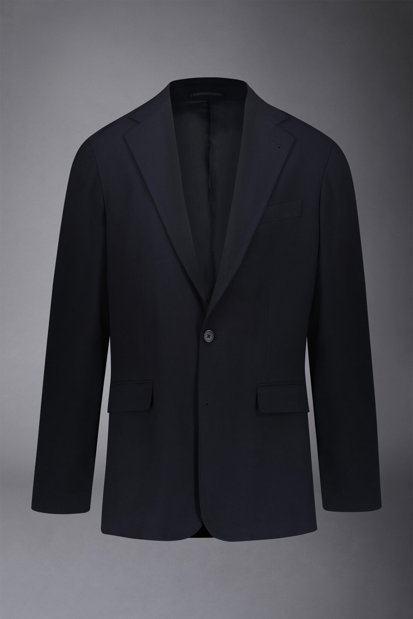 Men's single-breasted suit regular fit woven design fabric image number 4