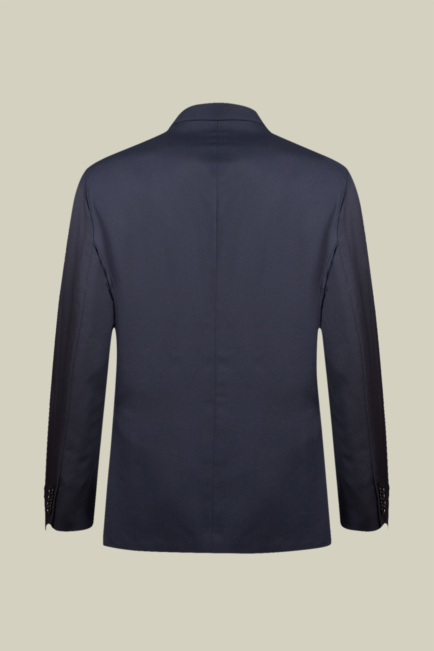 Abito uomo monopetto con giacca con collo a lancia in tessuto Wool Blend regular fit