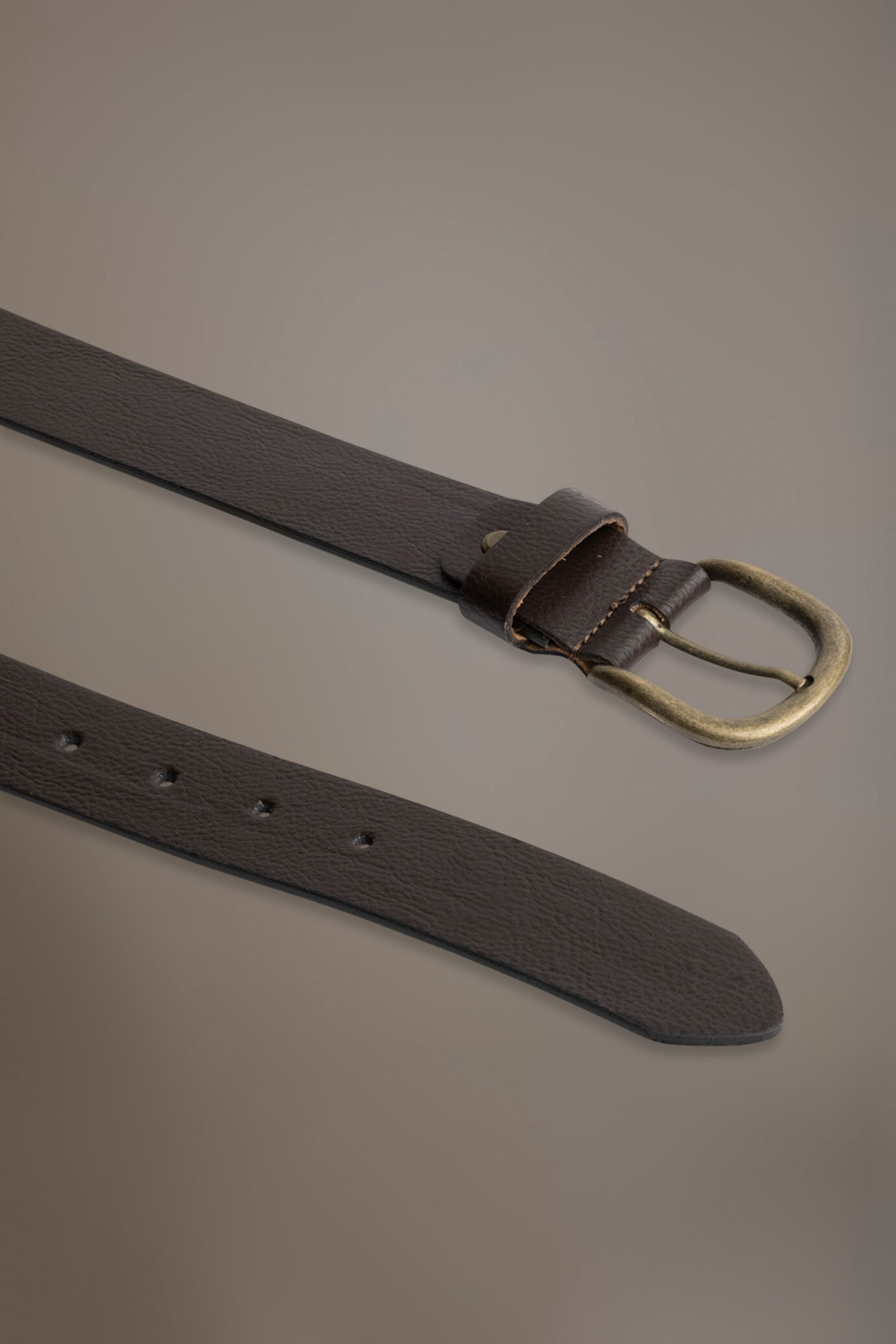 Genarbter Lederg&uuml;rtel, Made in Italy image number 1