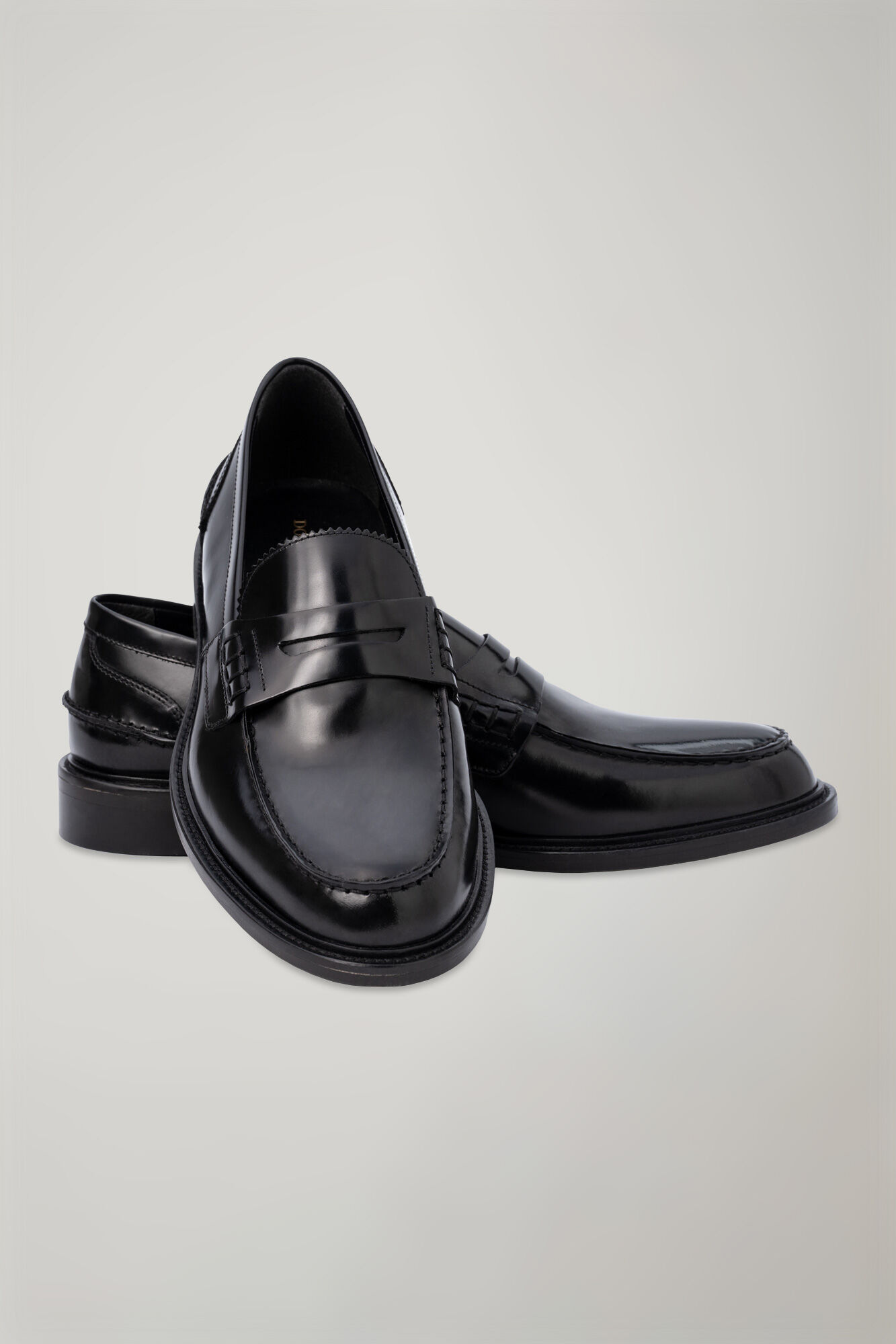 Men s moccasin in real leather Doppelganger Shoes Men s Online
