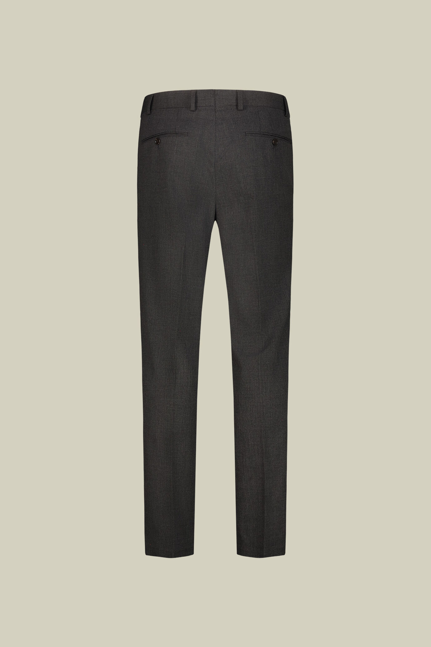 Costume homme crois&eacute; simple en motif Prince de Galles coupe classique image number 7