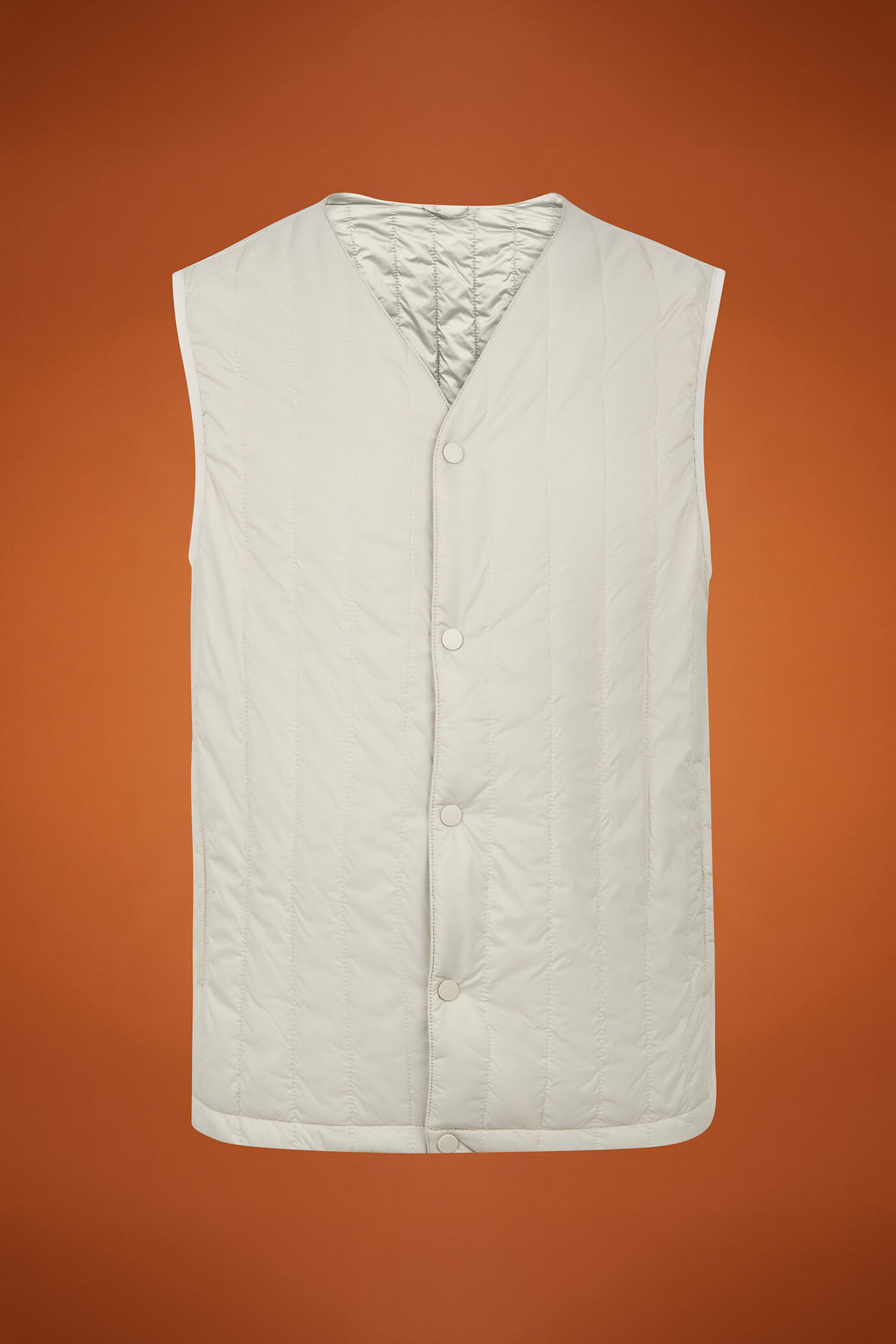Gefütterte Herrenweste in normaler Passform image number 5