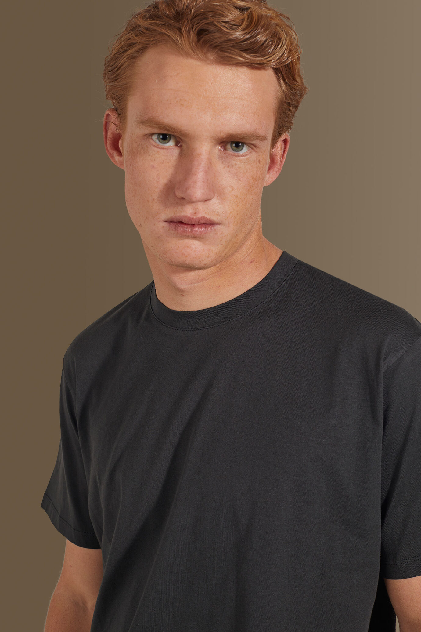 T-shirt uomo 100% cotone supima image number 1