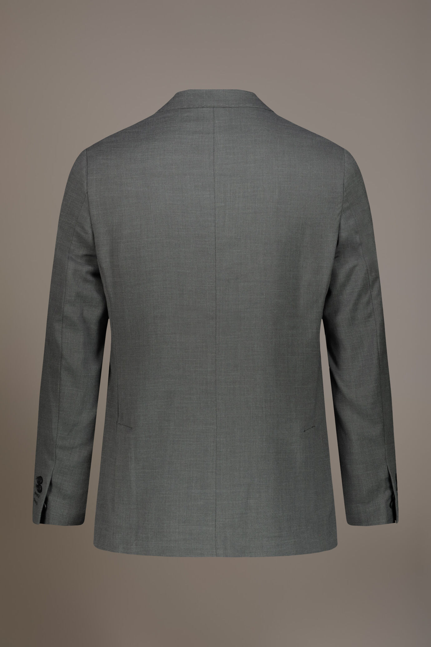 Abito monopetto regular fit tessuto grisaglia image number 5