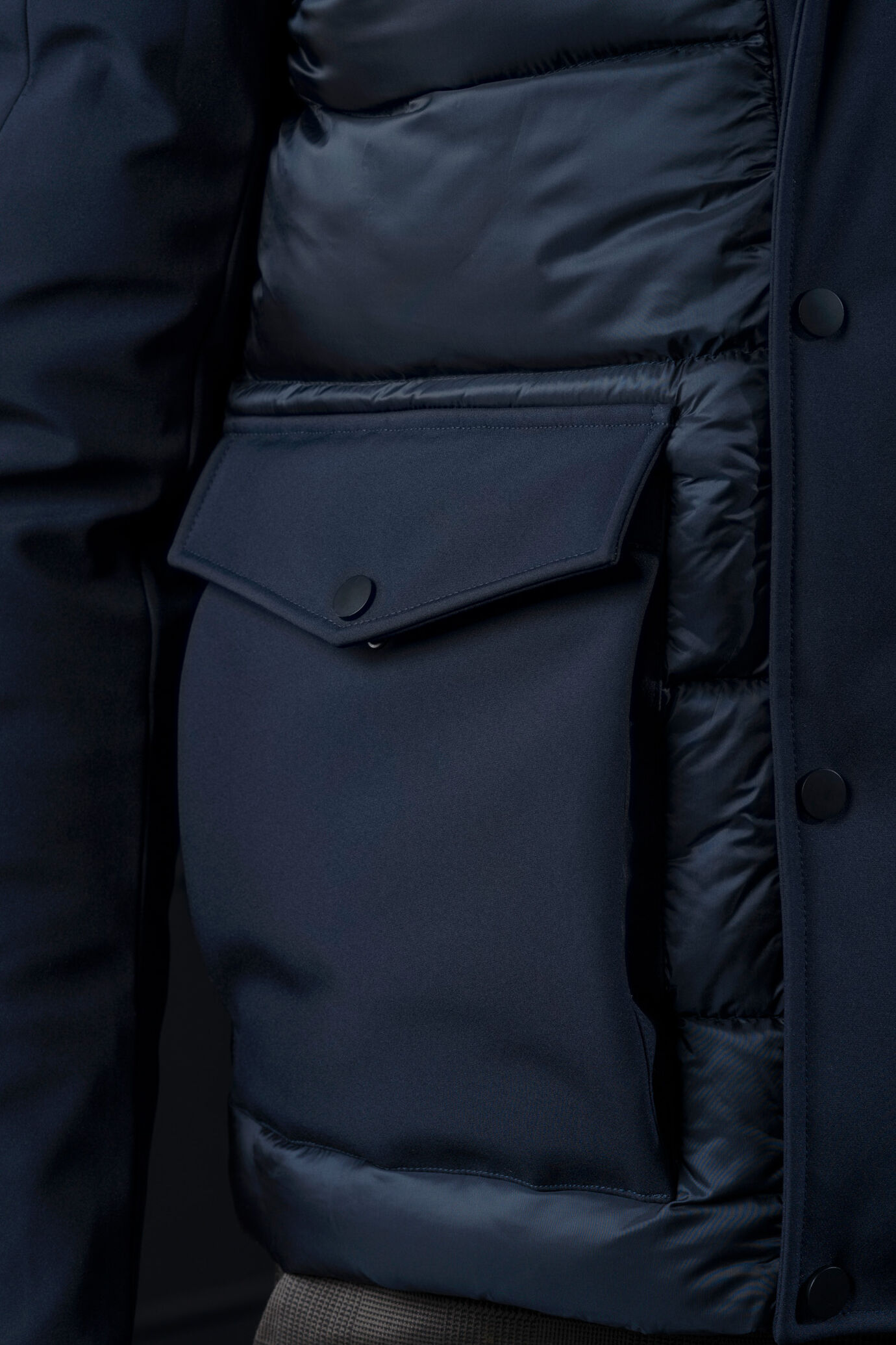 Down padded jacket image number 2