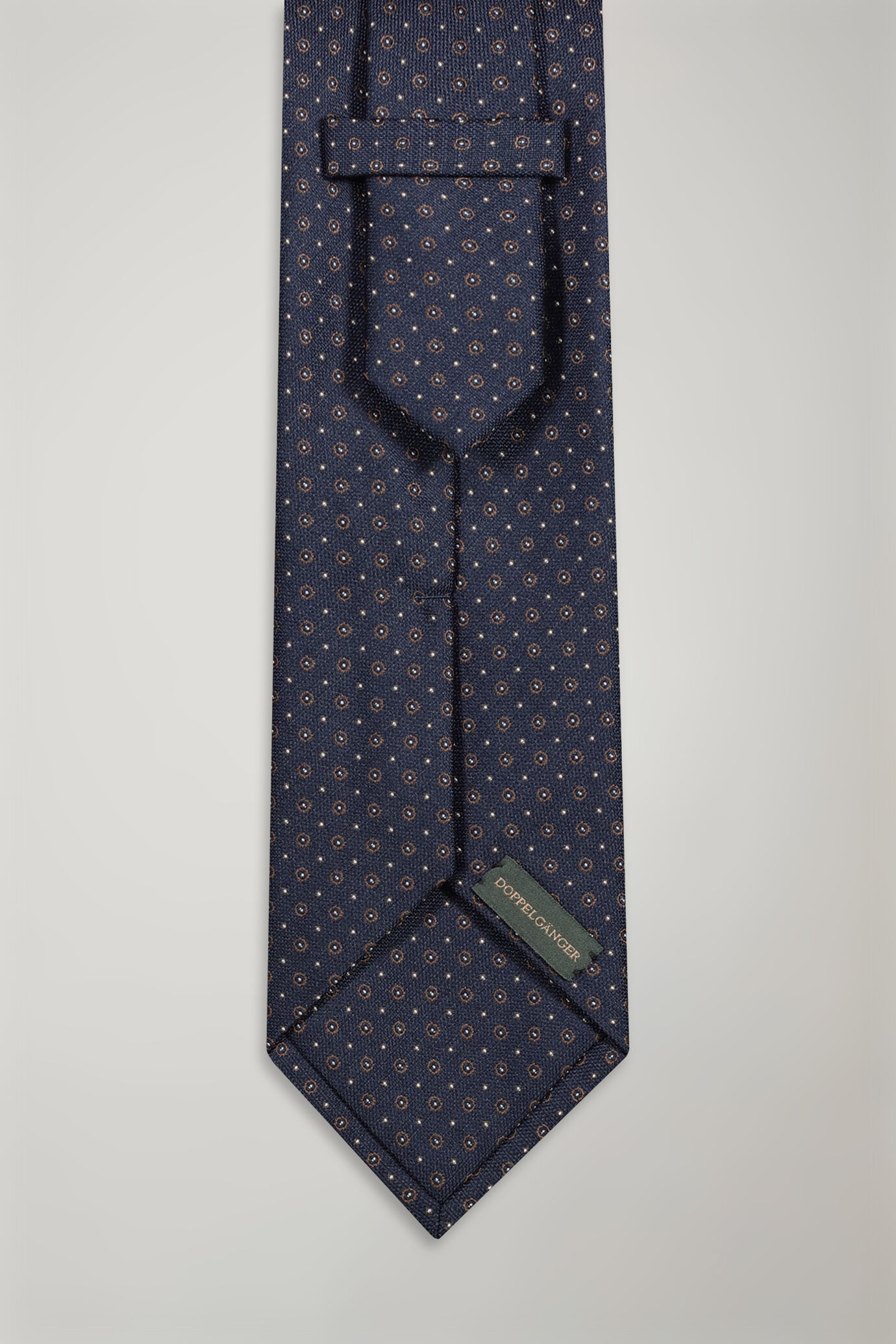 Mikrogemusterte Bambus-Krawatte image number 1