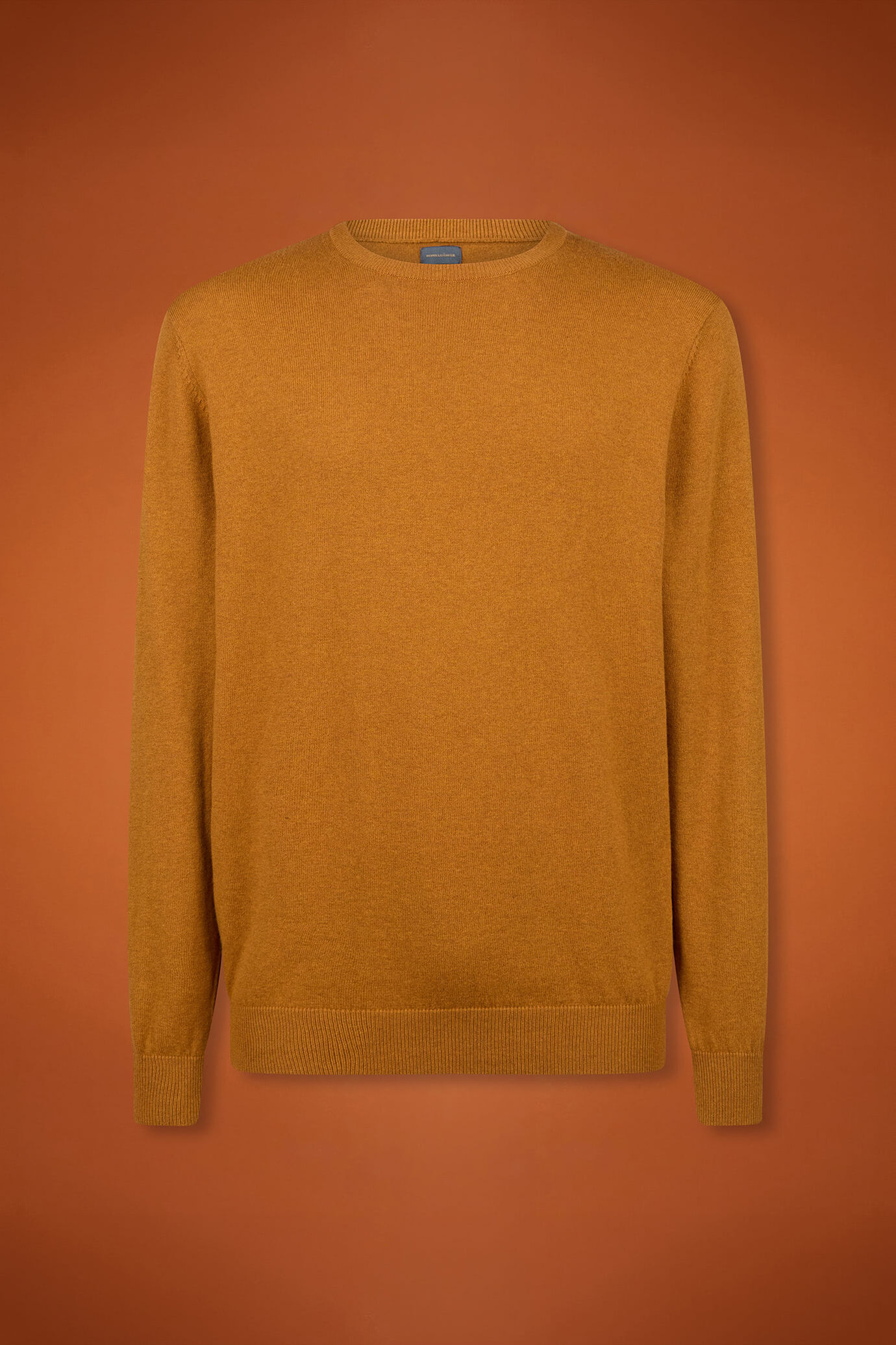 Maglia uomo girocollo lana e cotone regular fit image number 4