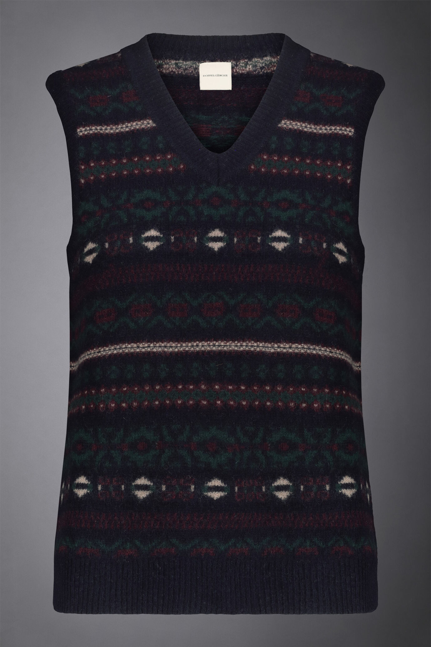 Gilet donna in maglia misto lana image number 0