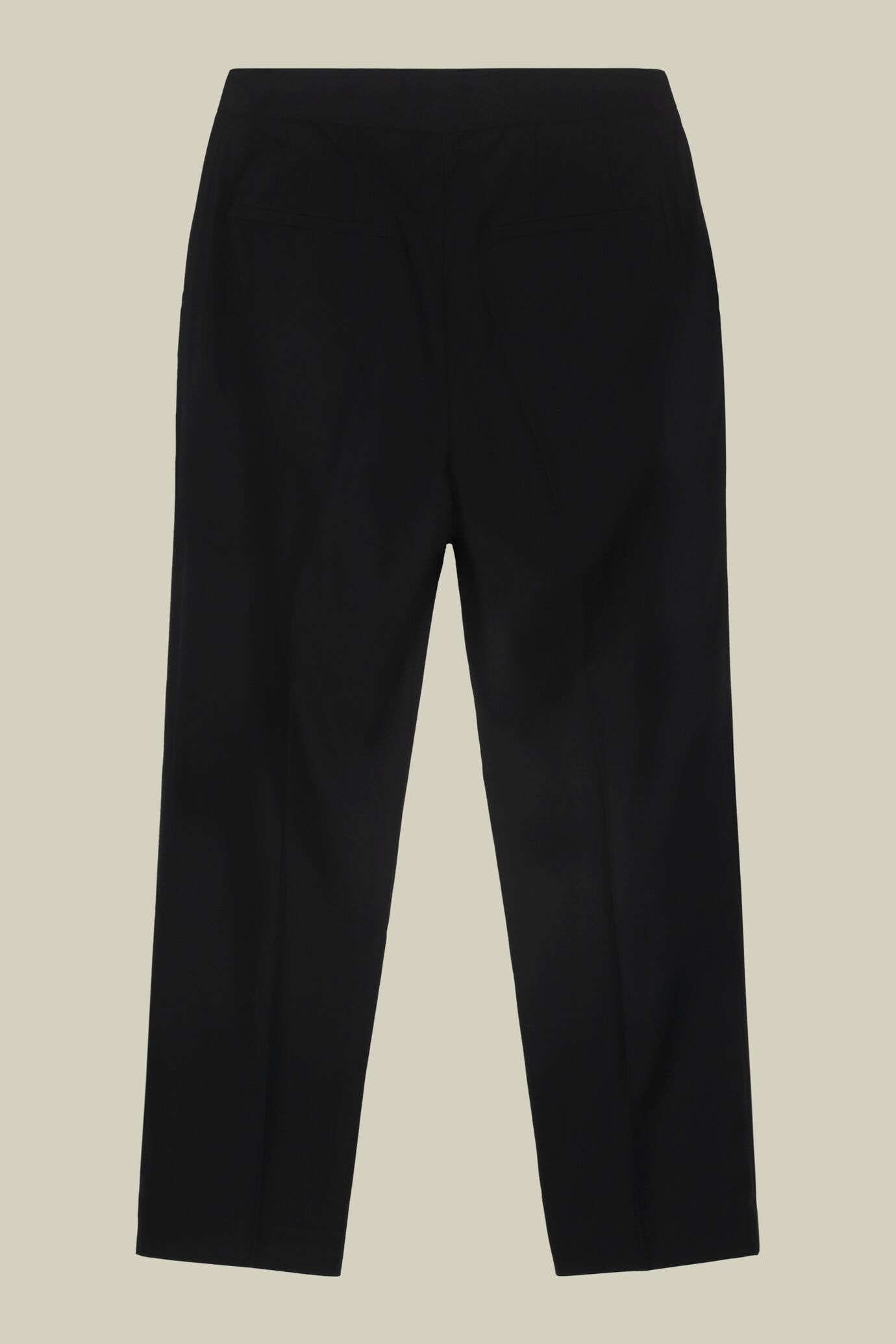 Pantalone donna chino con flap sul cinturino in vita image number 5