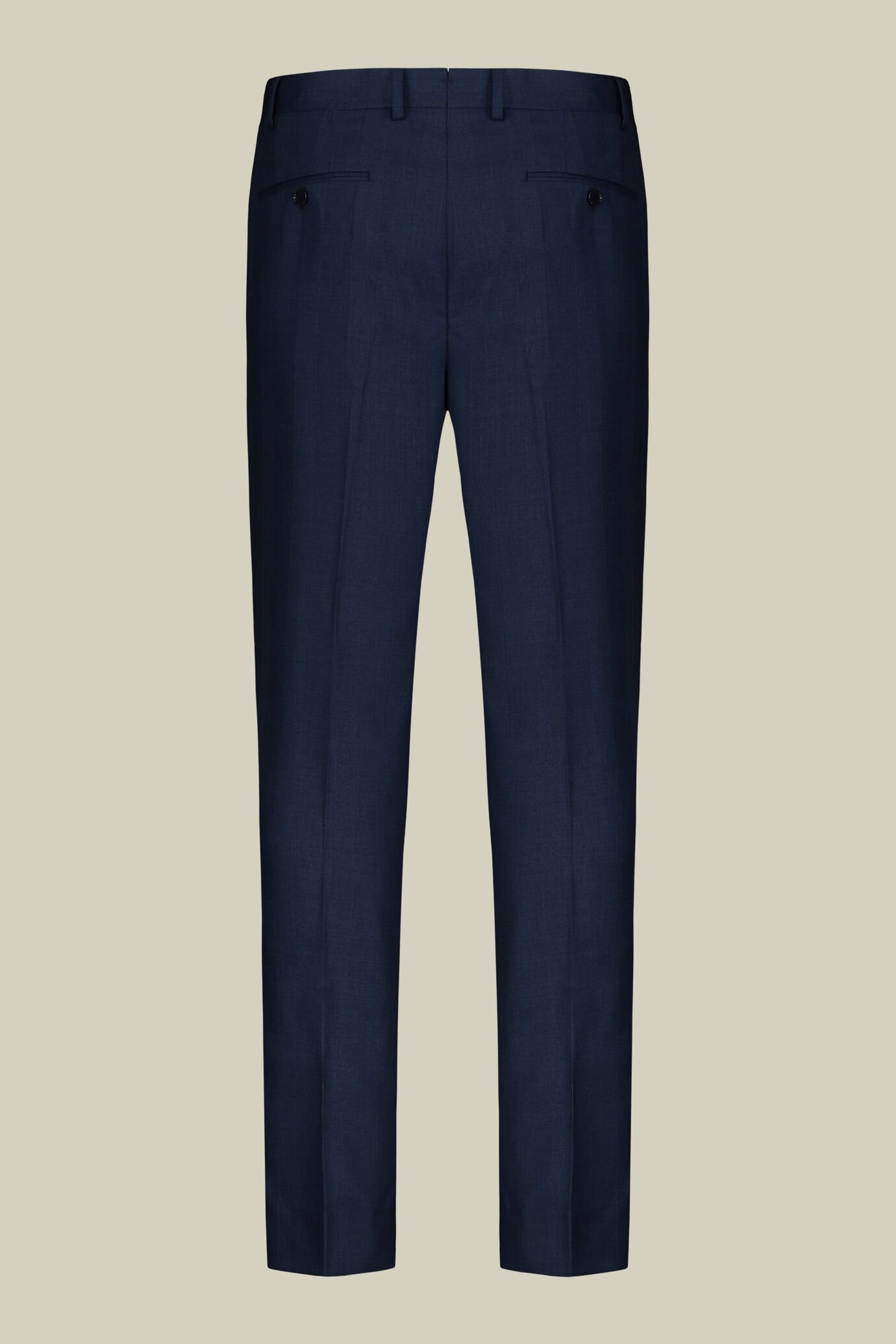 Einreihiger Herrenanzug mit Bügelfaltenhose aus Stoff mit Prince-of-Wales-Muster image number 7