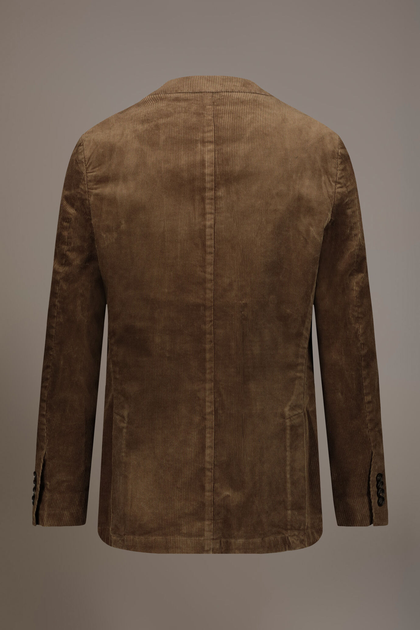 Single-breasted jacket with patch pockets in corduroy image number 6
