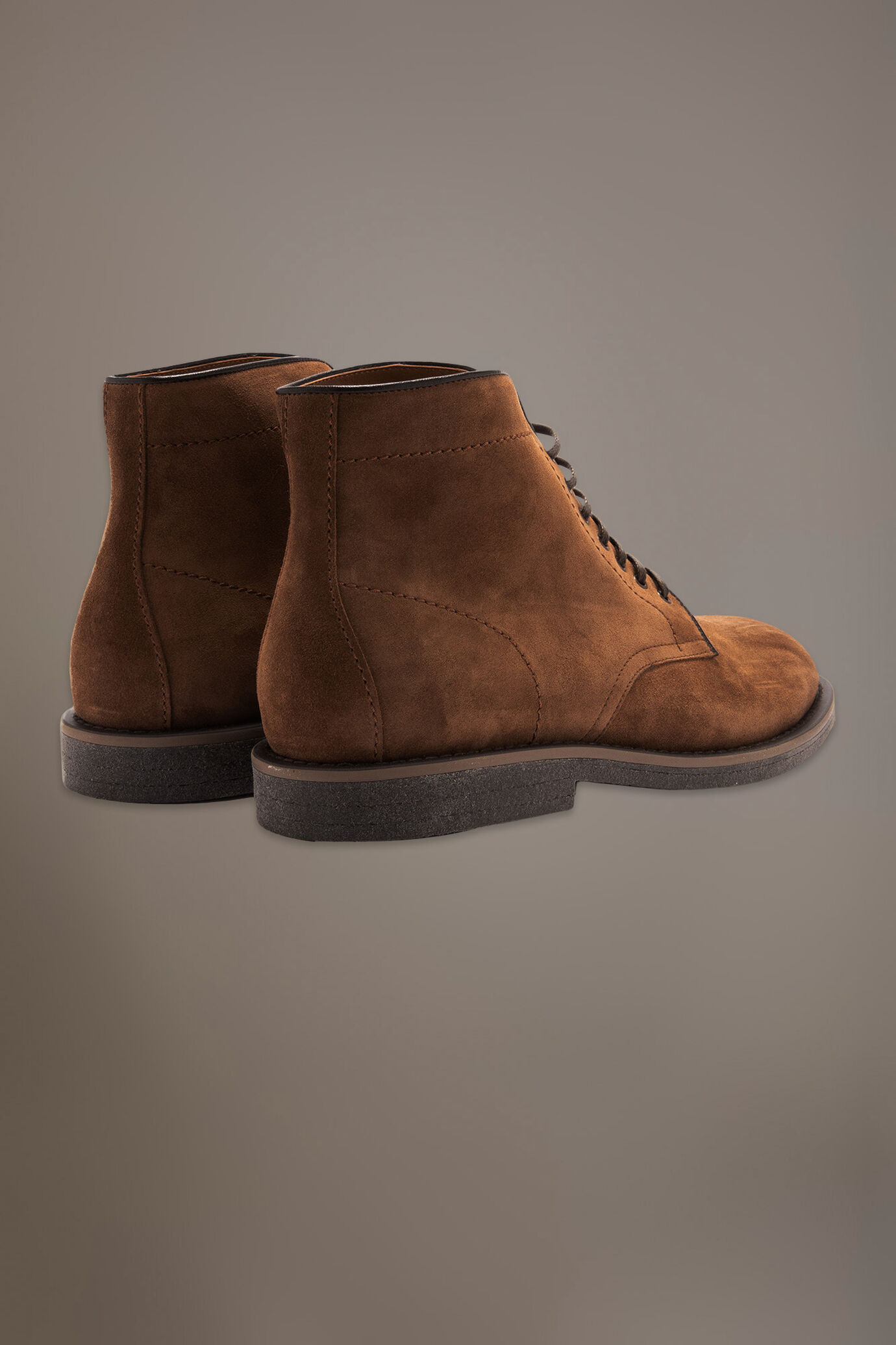 Stivali in suede uomo 100% pelle image number 3