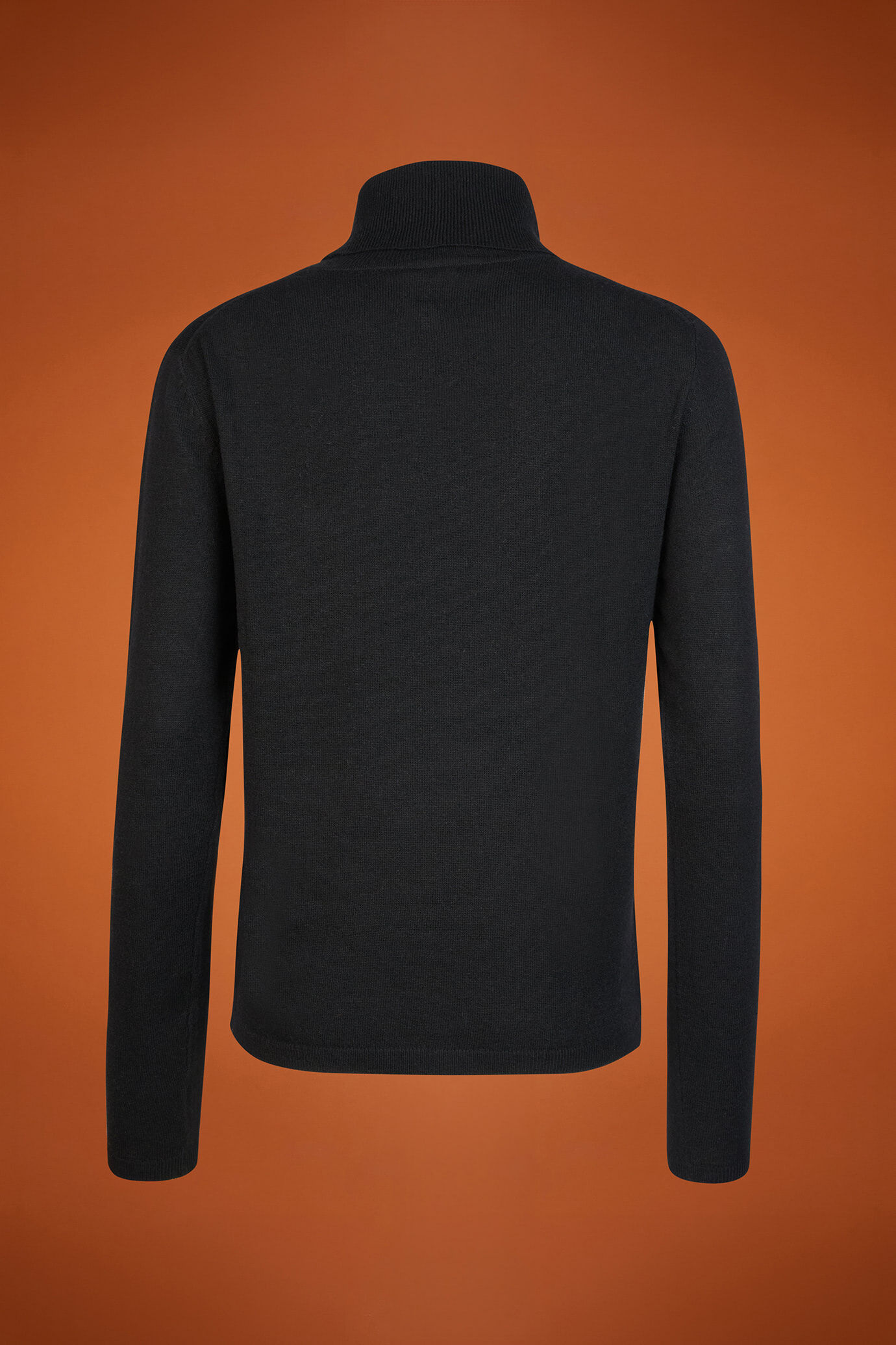 Hochgeschlossener Damen-Pullover aus einer Kaschmir-Wollmischung in normaler Passform image number 5