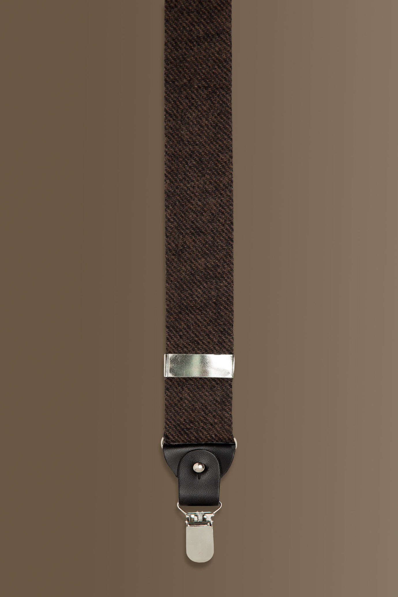 Bretelle - tessuto armatura twill - misto lana image number 1