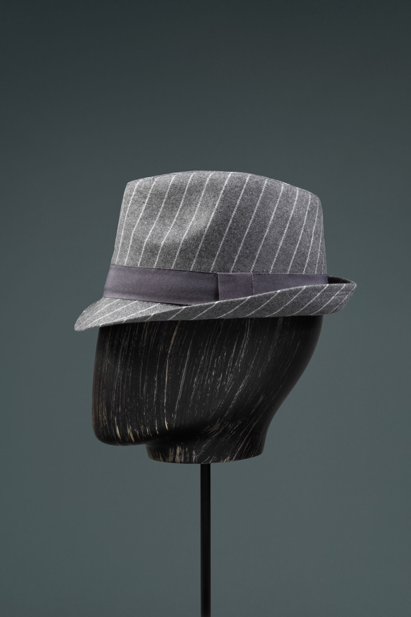 Cappello fedora pinstripe image number 0