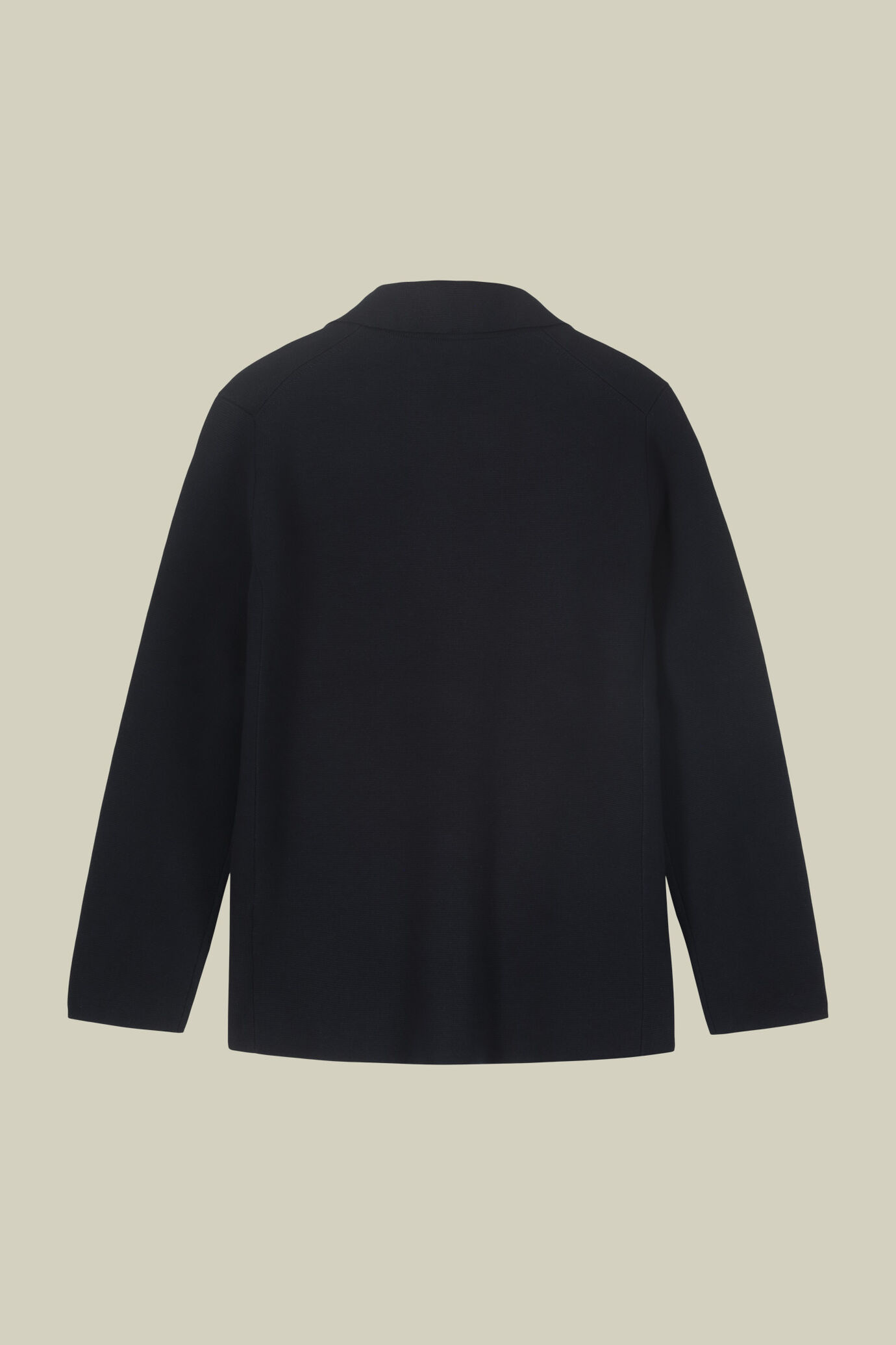 Cardigan uomo monopetto in maglia punto milano 100% cotone regular fit image number 5