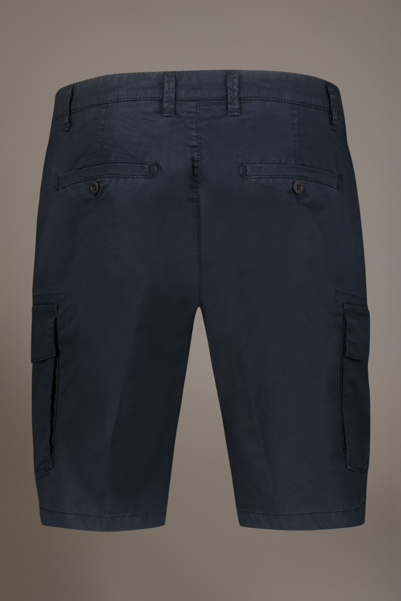 Cargo Bermuda shorts twill construction image number 5