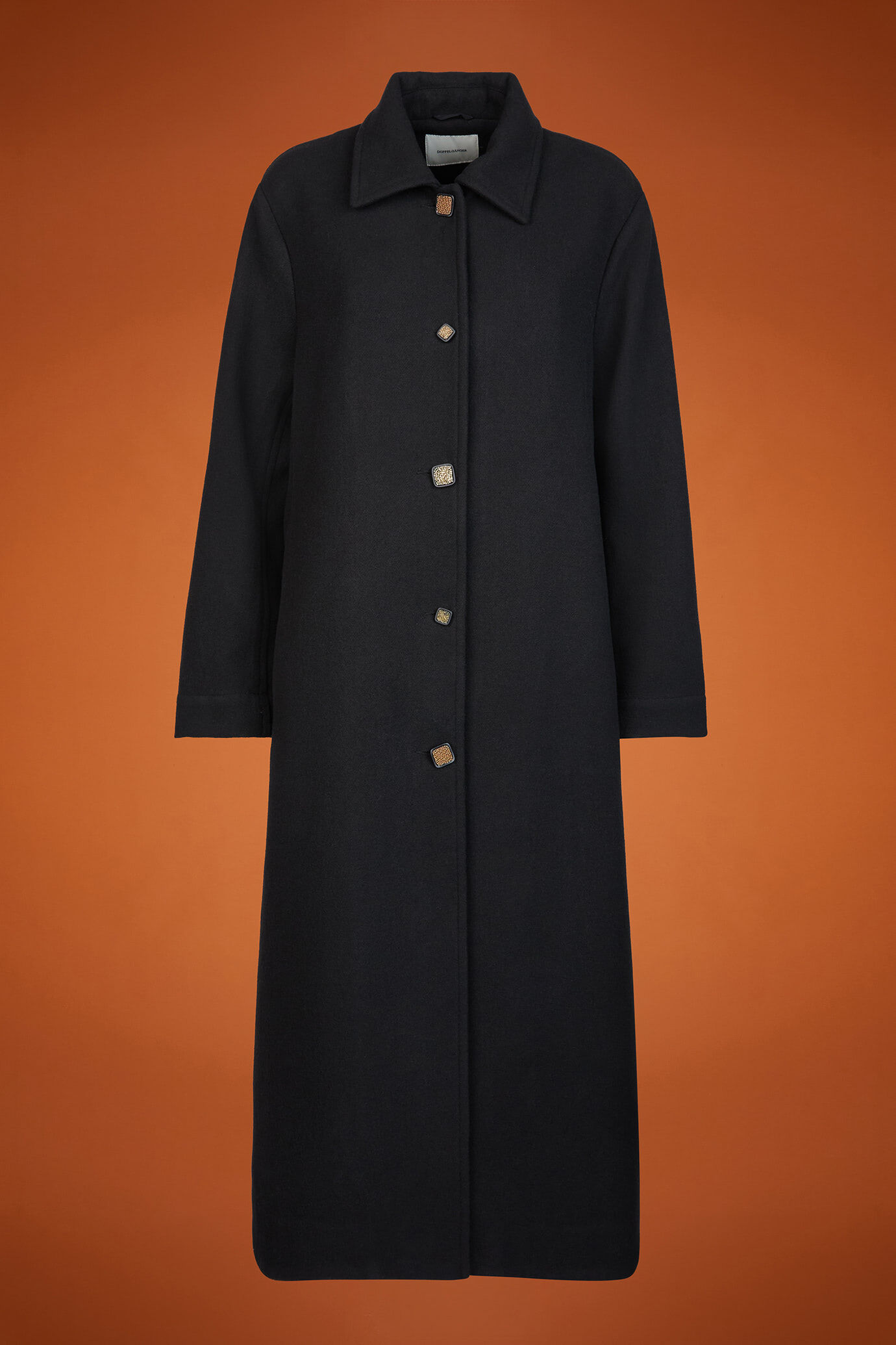 Manteau long pour femme, oversize non doublé image number 4