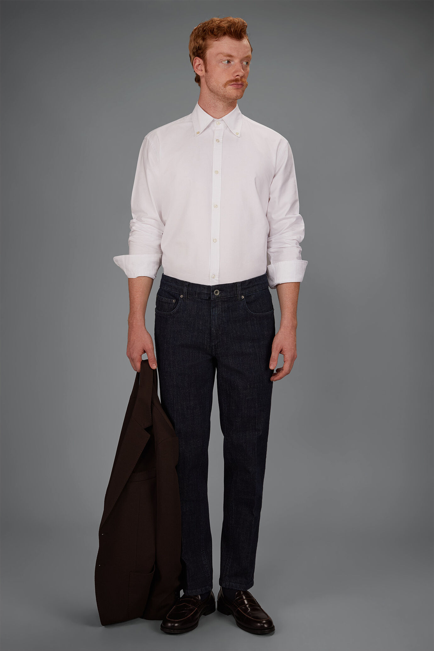 Men&rsquo;s 5 Pockets straight-fit jeans