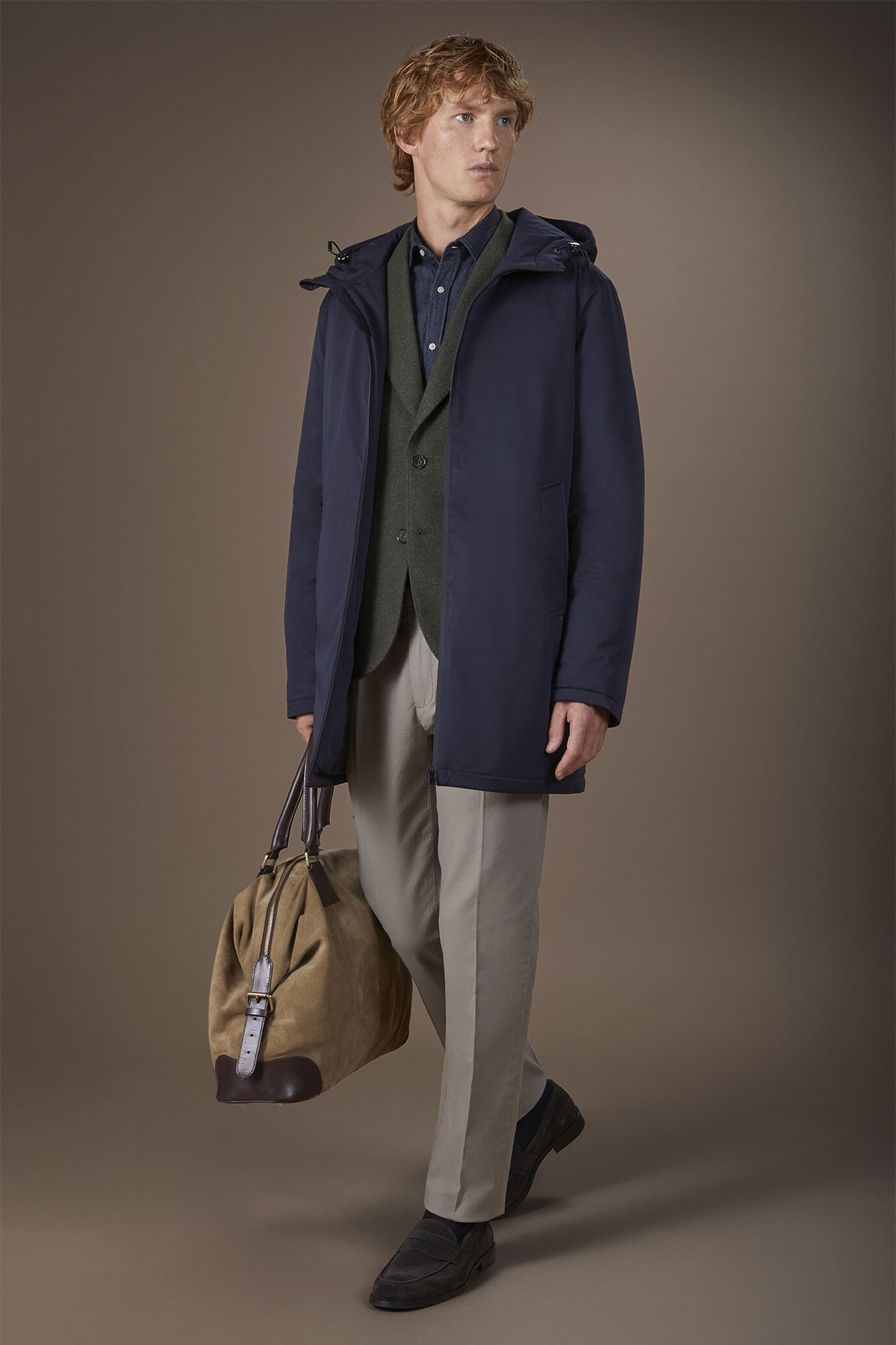 Men's Coated parka