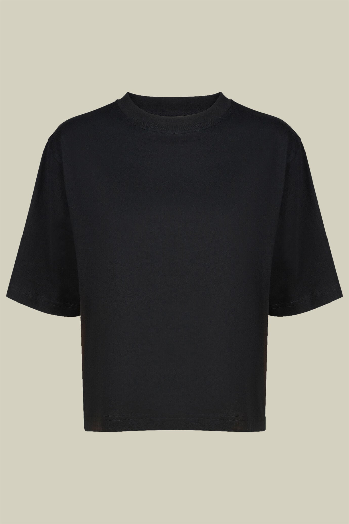 T-shirt donna girocollo 100% cotone mezza manica regular fit
