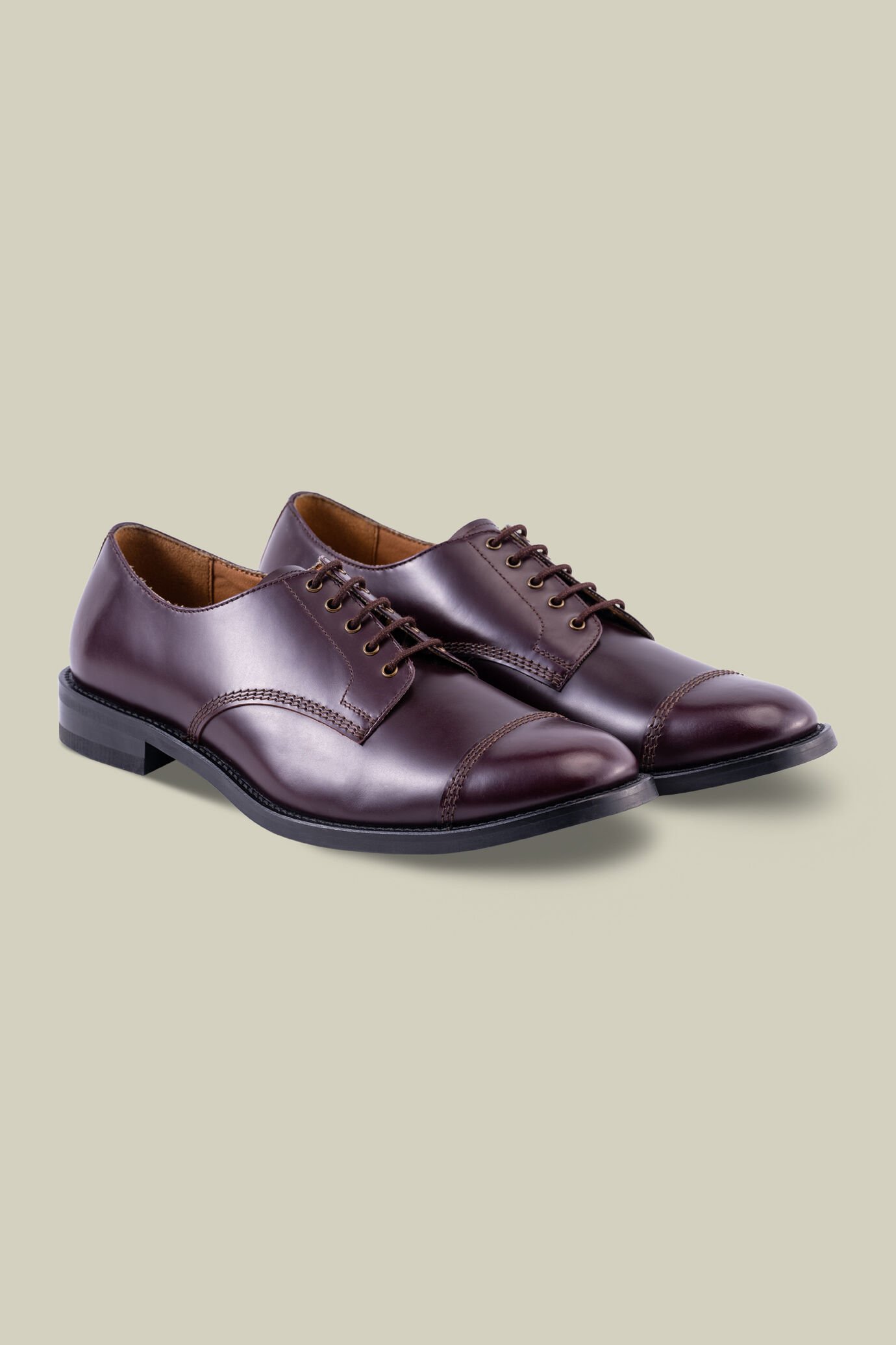Scarpa derby 100% vera pelle