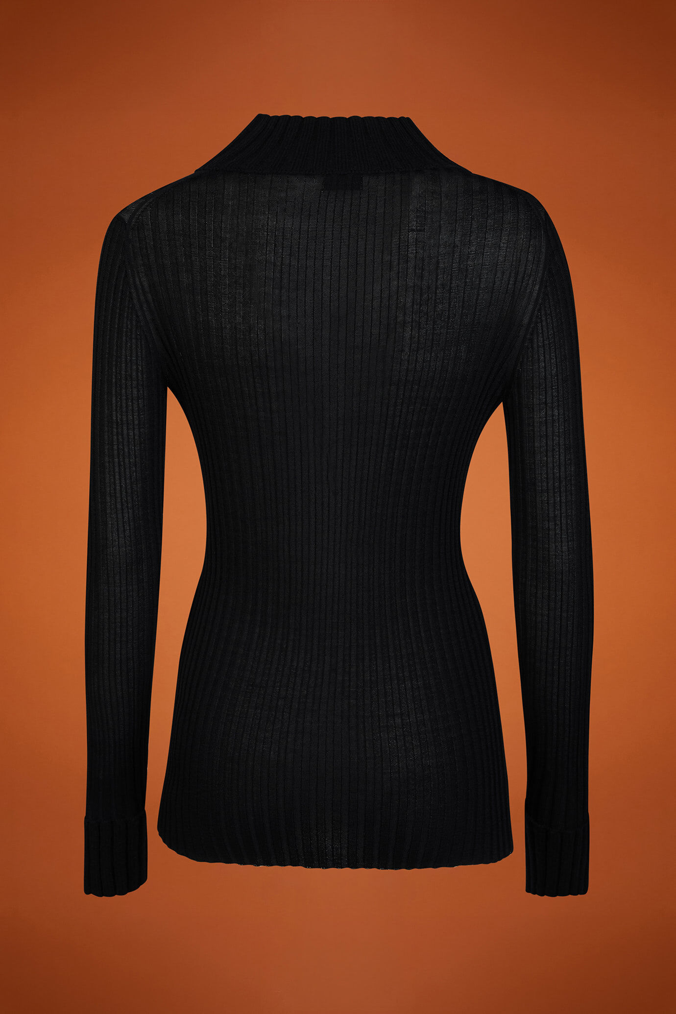 Pull à col roulé pour femme, coupe classique image number 5
