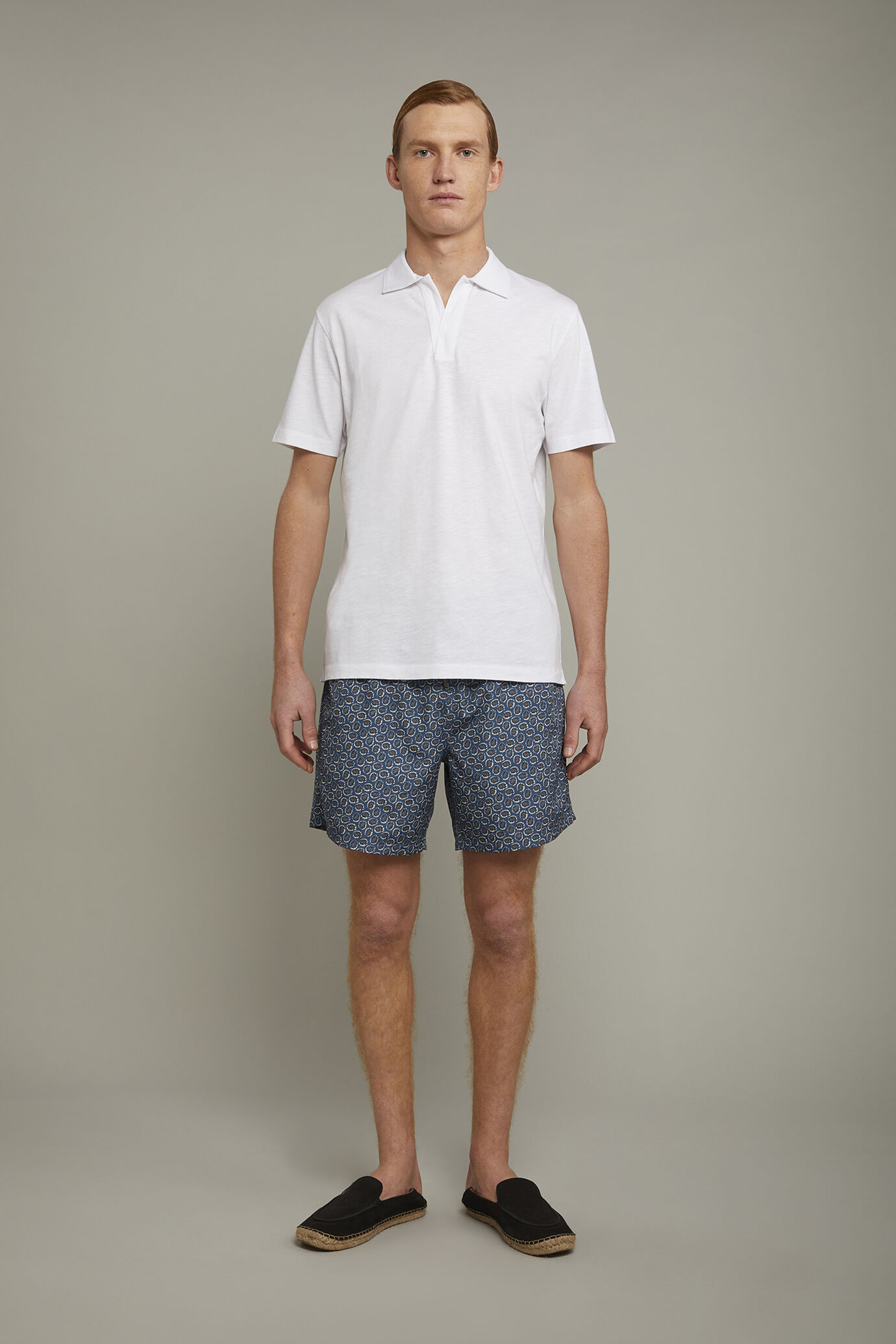 Badehose für Herren mit Makromuster image number 2