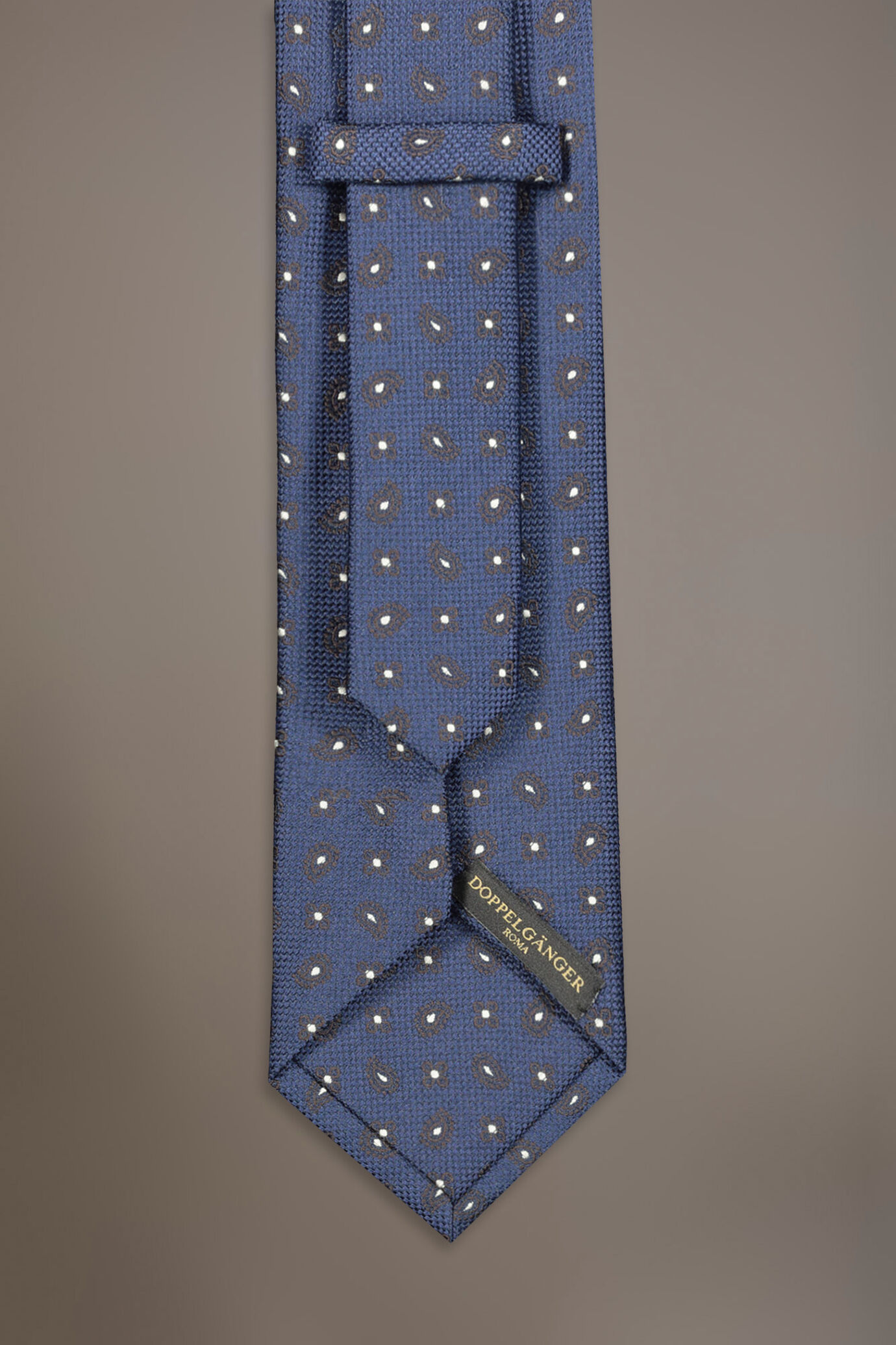 Cashmere fancy Bamboo blend tie image number 1