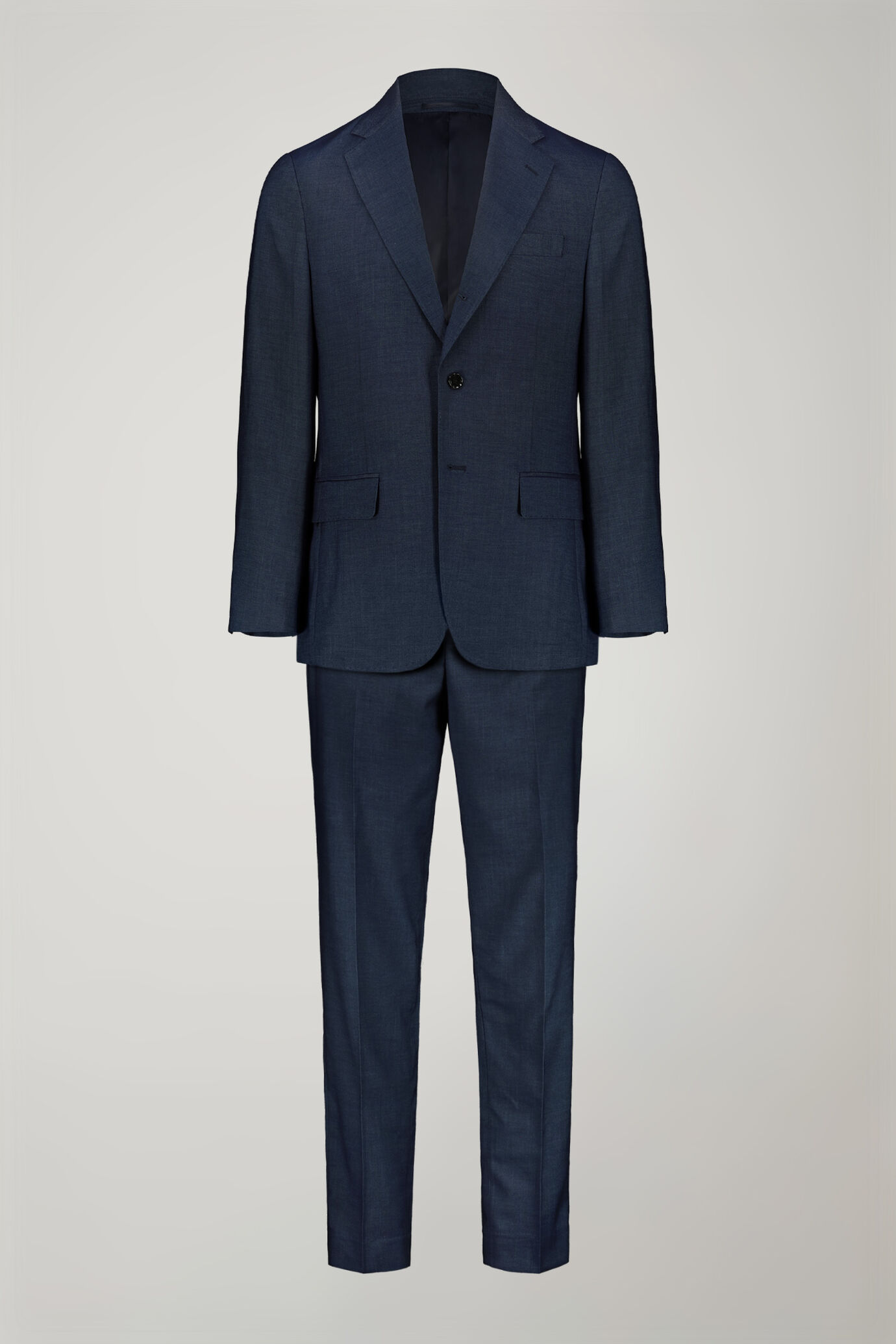 Men's single-breasted three-button regular fit suit image number 9