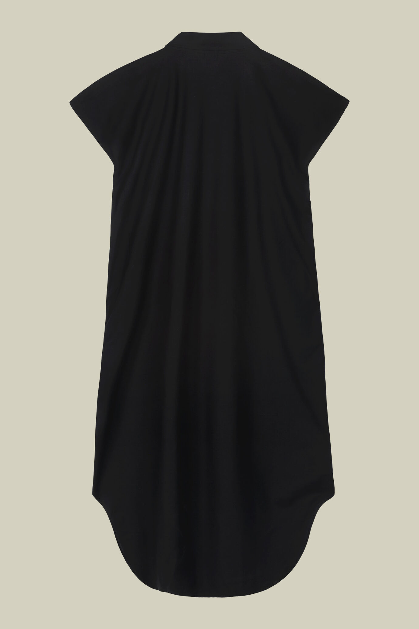 Abito donna con scollo polo oversized con spacchi laterali image number 5