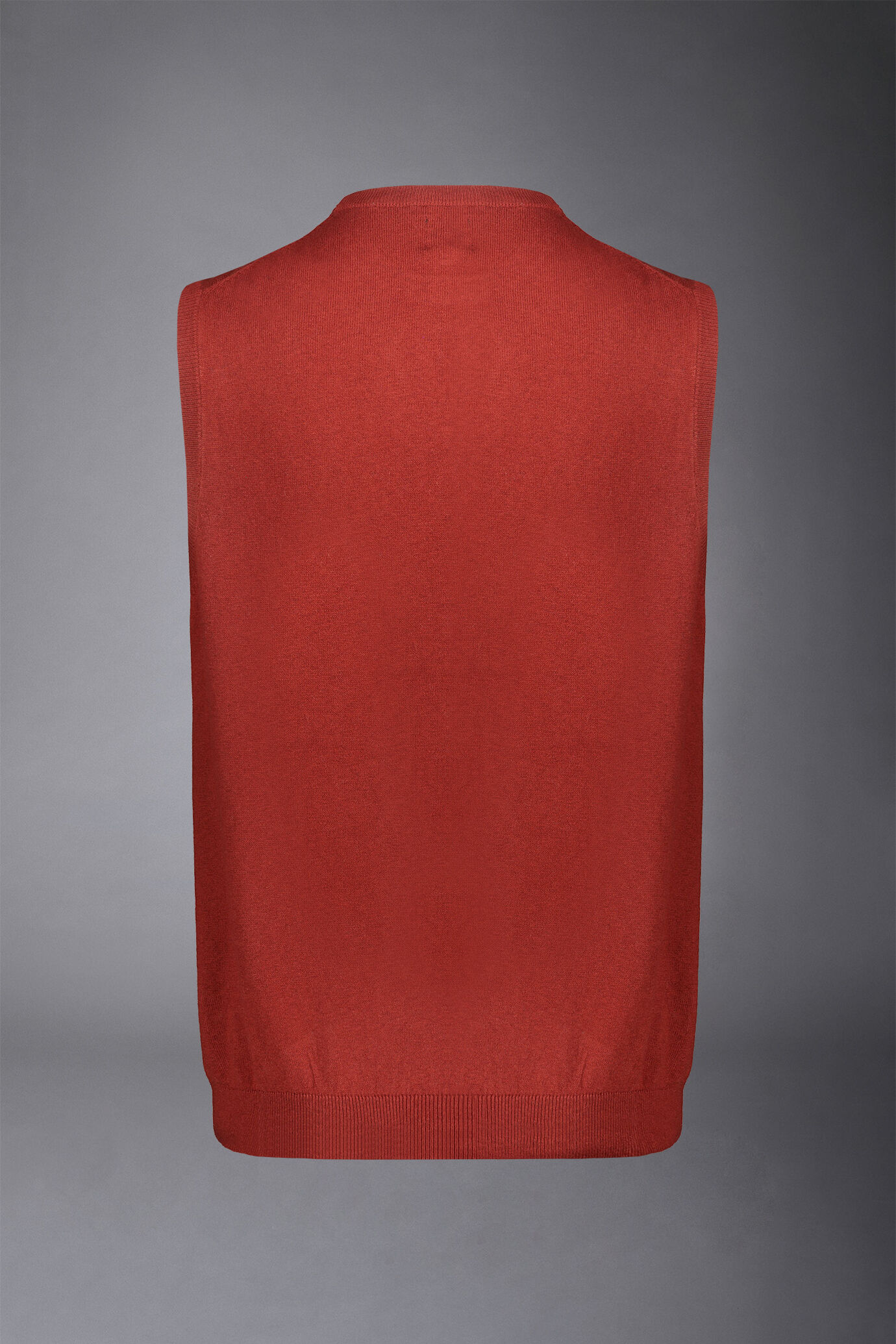 Gilet uomo girocollo lana e cotone image number 5