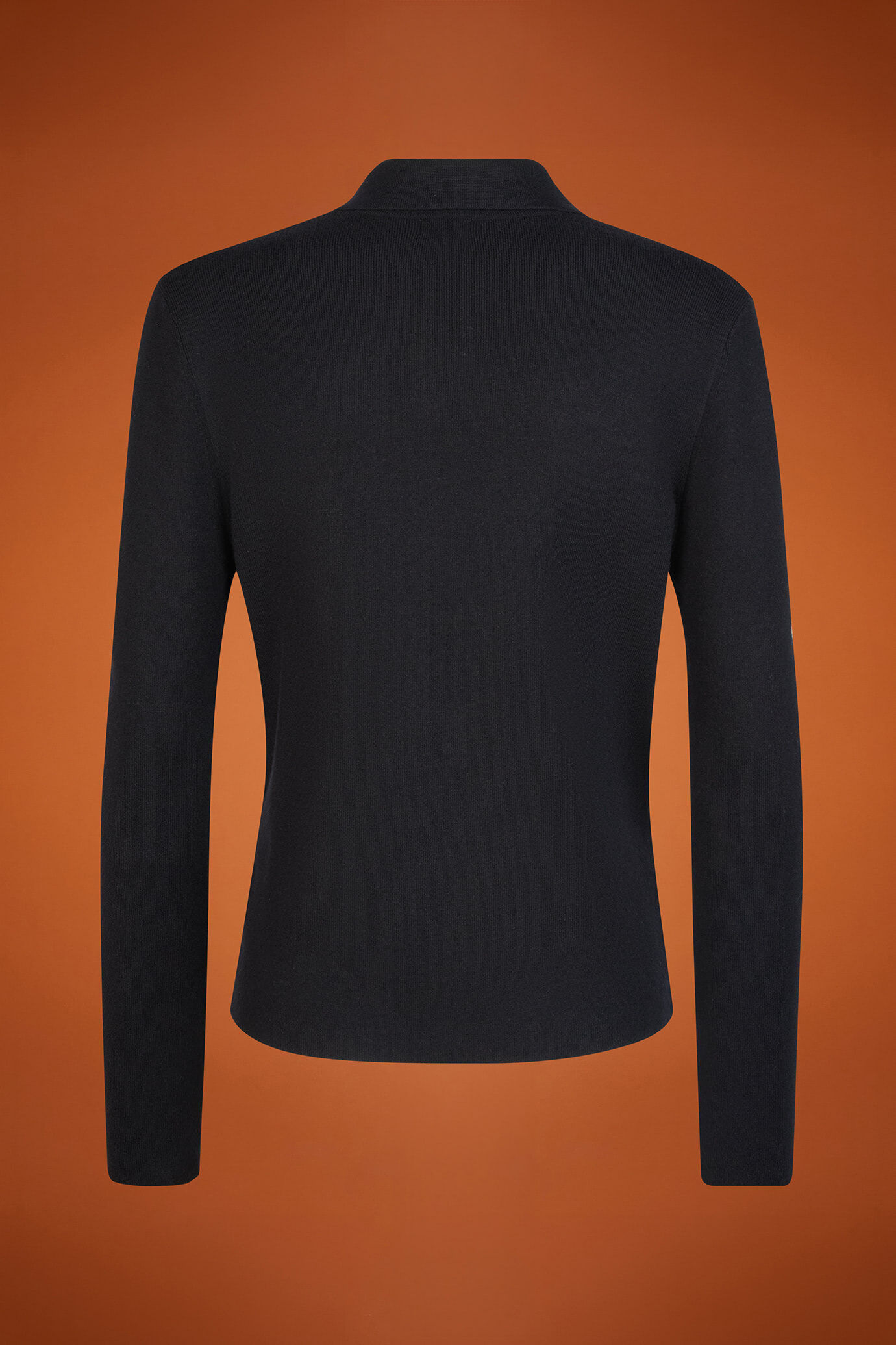 Polo donna a manica lunga regular fit image number 6