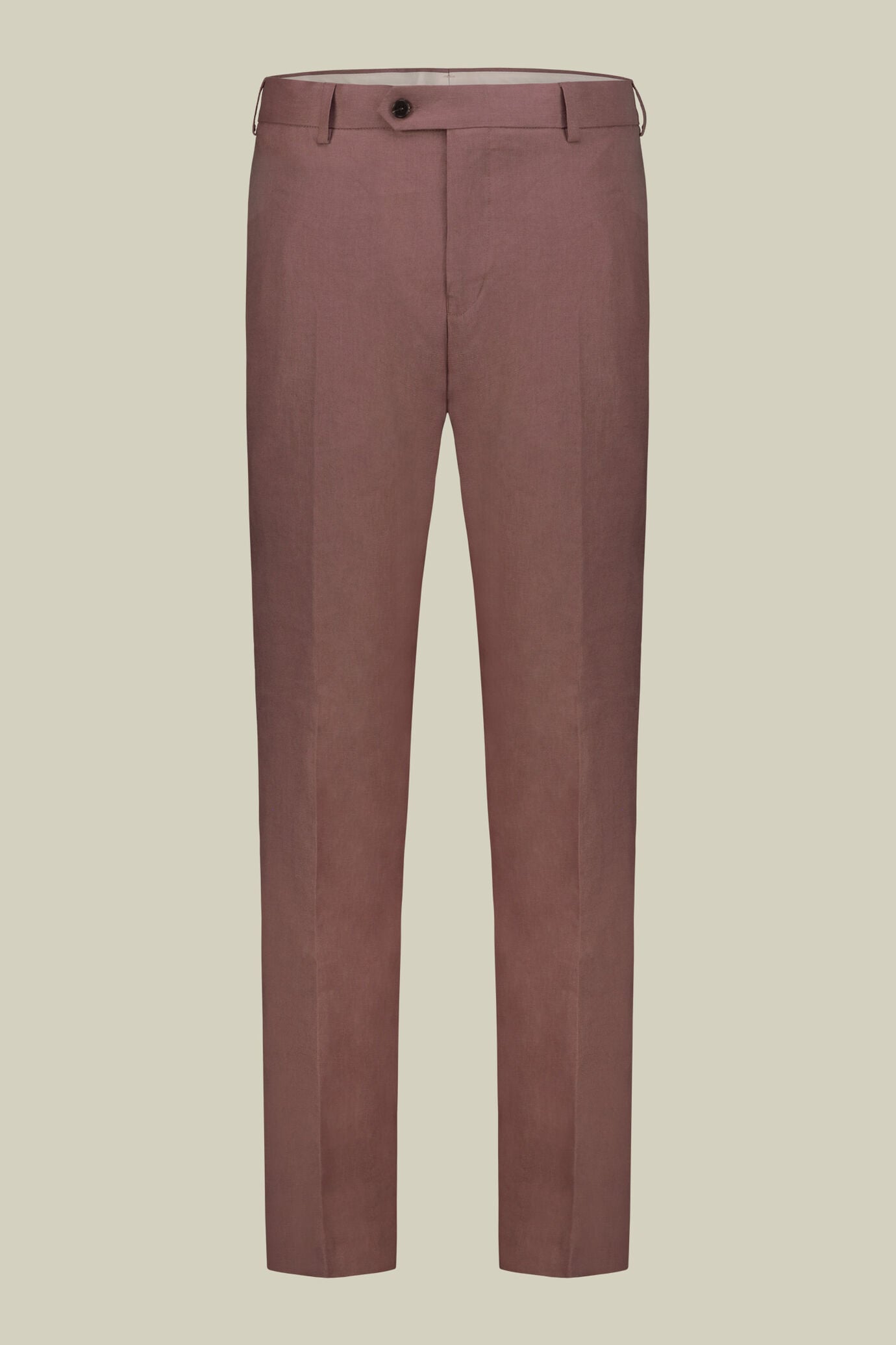 Abito uomo monopetto 100% lino regular fit image number 6