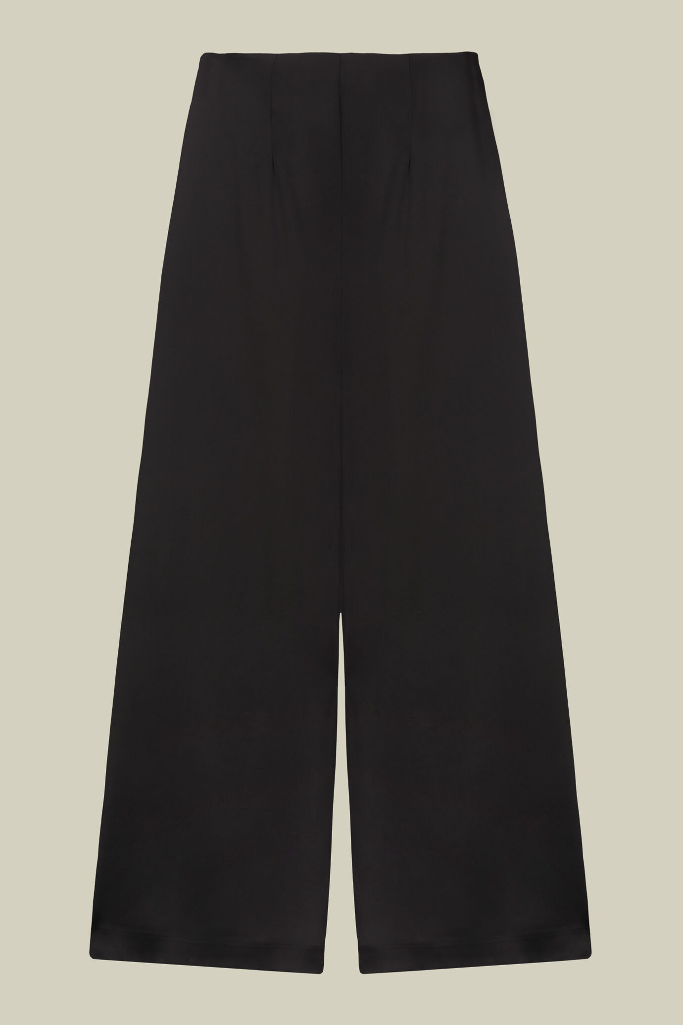 Pantalon palazzo pour femme avec fermeture éclair sur le côté image number 5