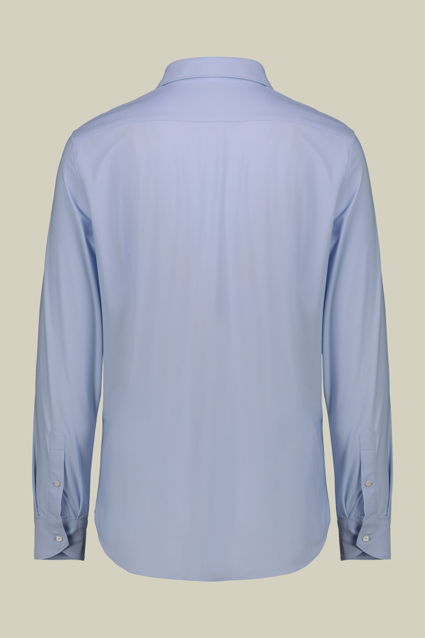 Chemise homme à col classique, tissu nylon stretch, construction sergé non ironique image number 5