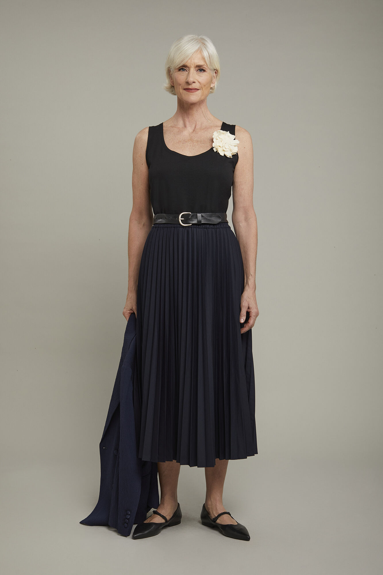 Canotta donna 100% in jersey di cotone comfort fit