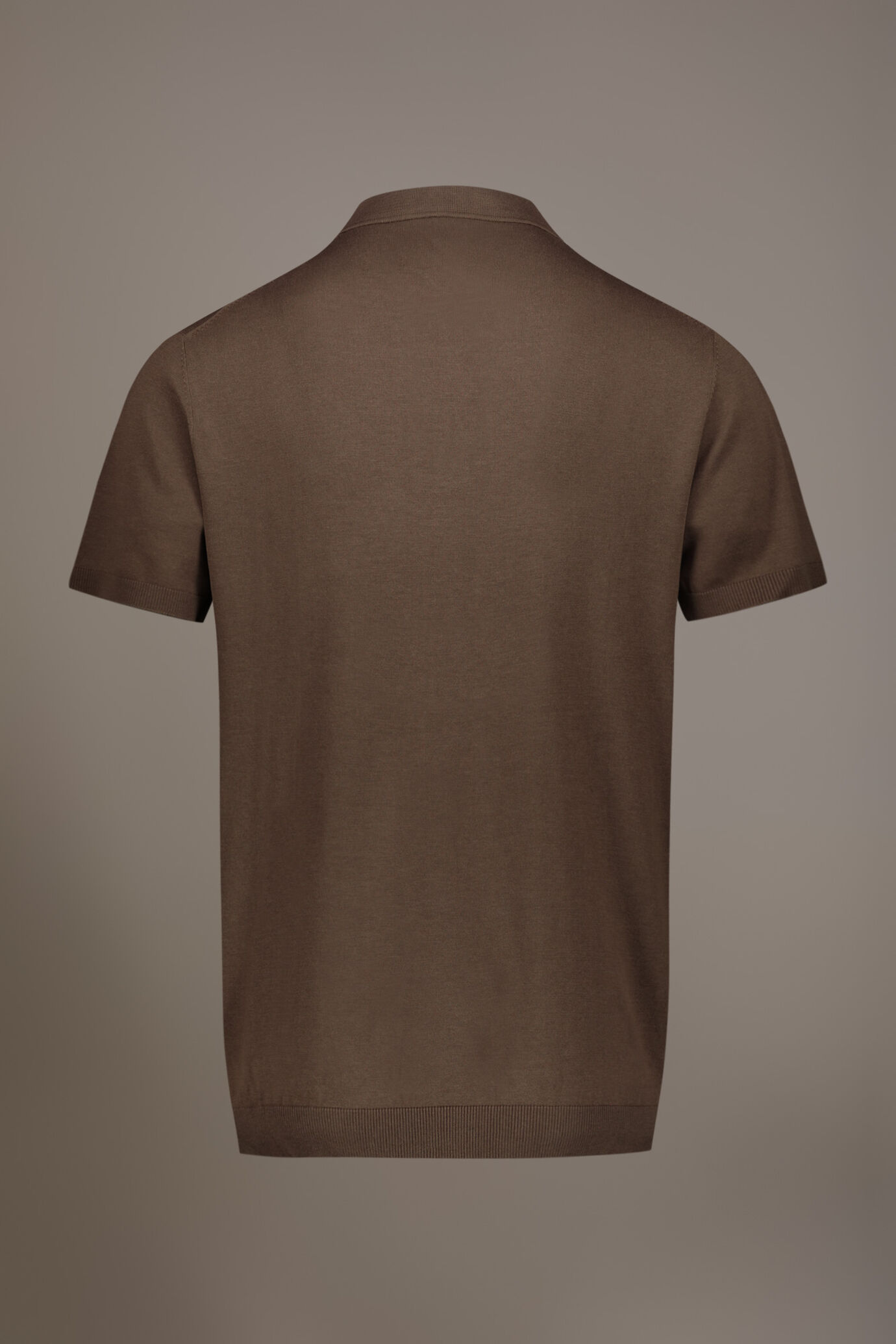 Kurzarm-Poloshirt aus 100% Baumwollstrick image number 4