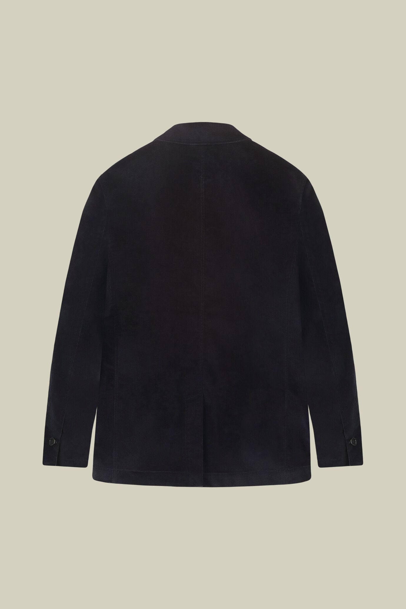 Shacket uomo sfoderata in velluto regular fit image number 5